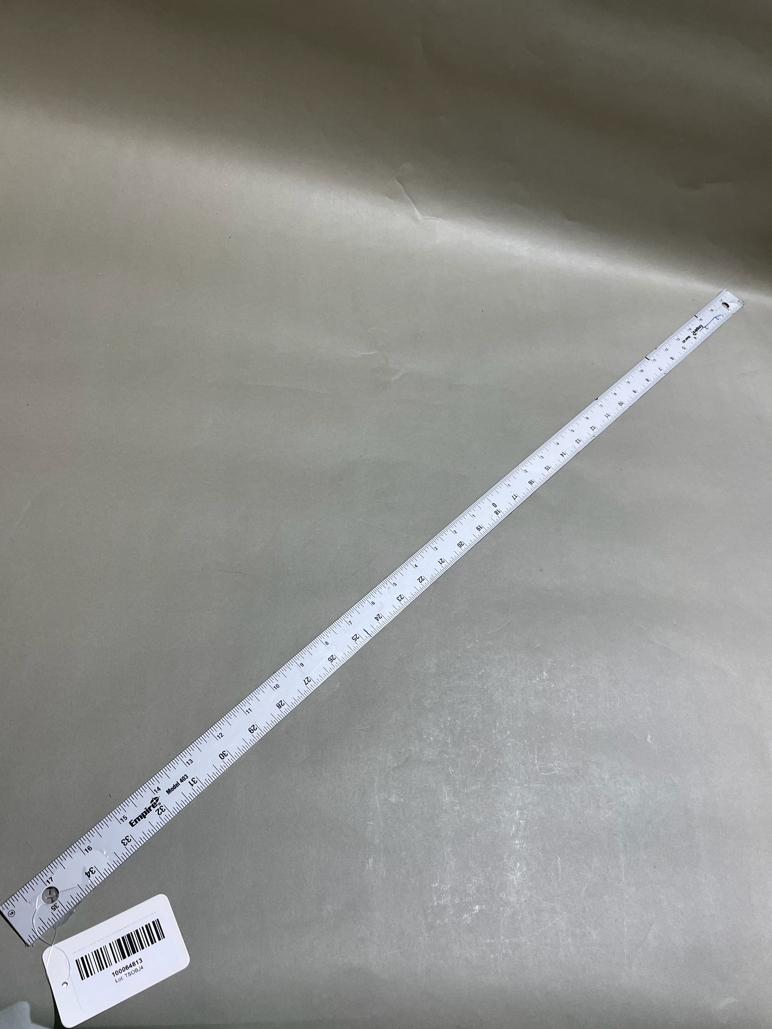 Empire Metal Measuring Yardstick Size 36 in