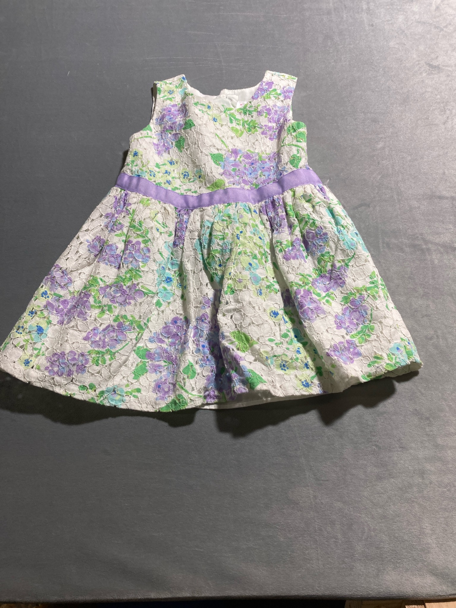 The Children's Place White Floral Lace Dress Size 2T