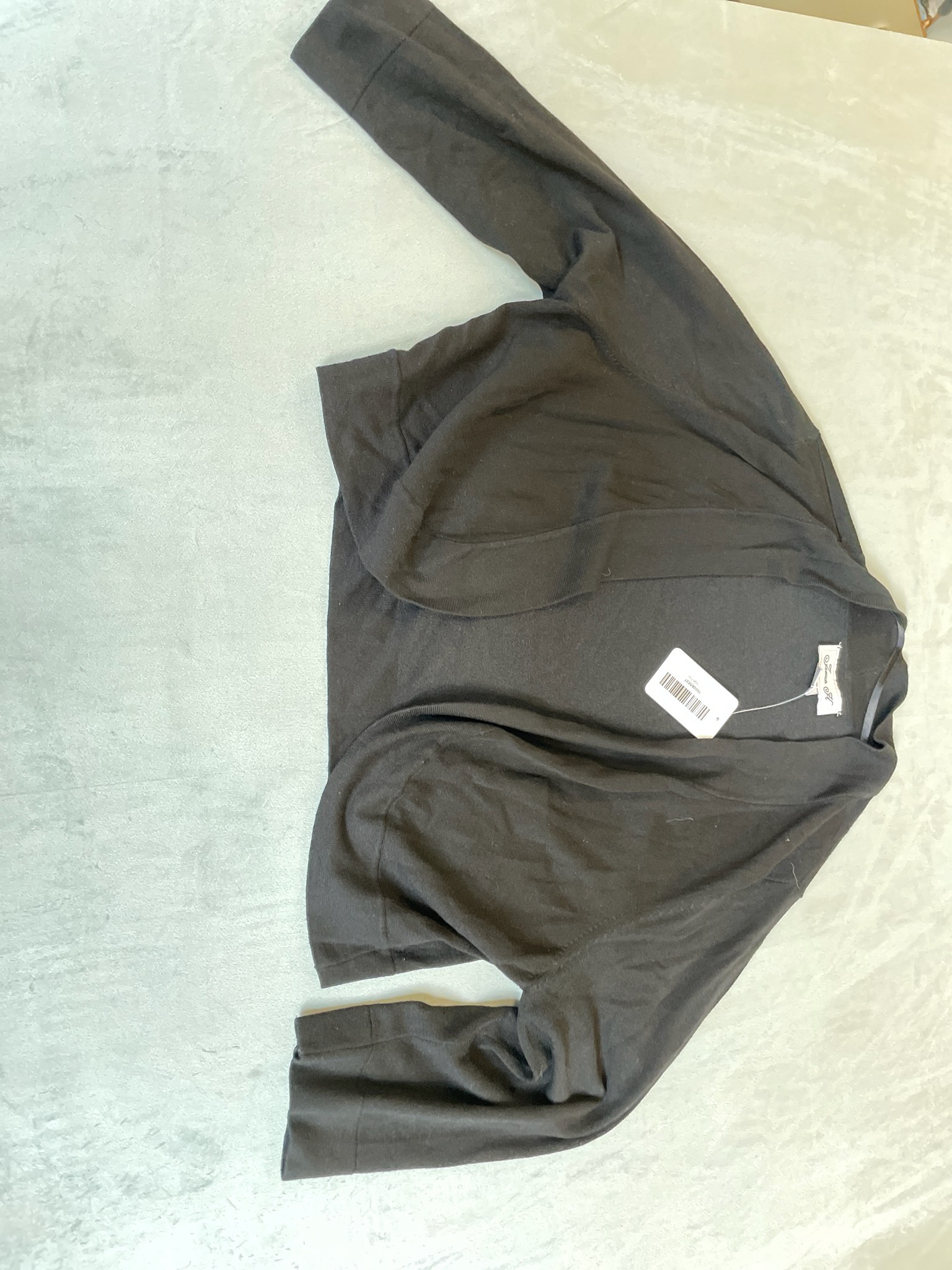 Jessica K Black Knit Pullover Size XL