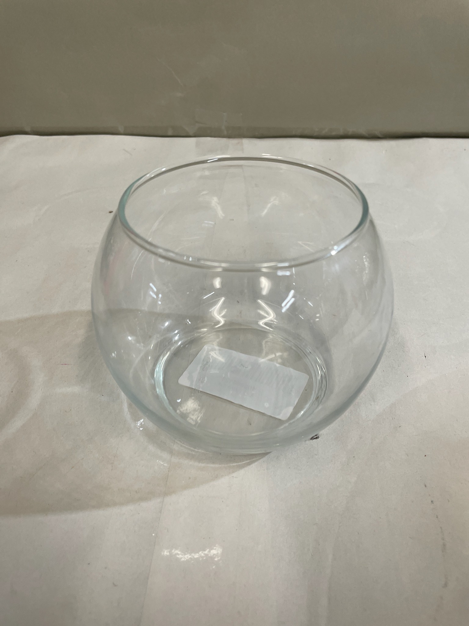 Clear Round Glass Bowl
