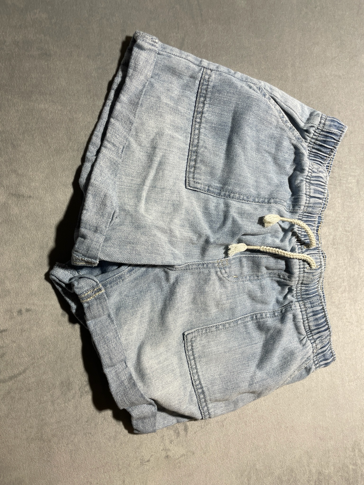 Cat & Jack Light Blue Denim Shorts Size XL 14
