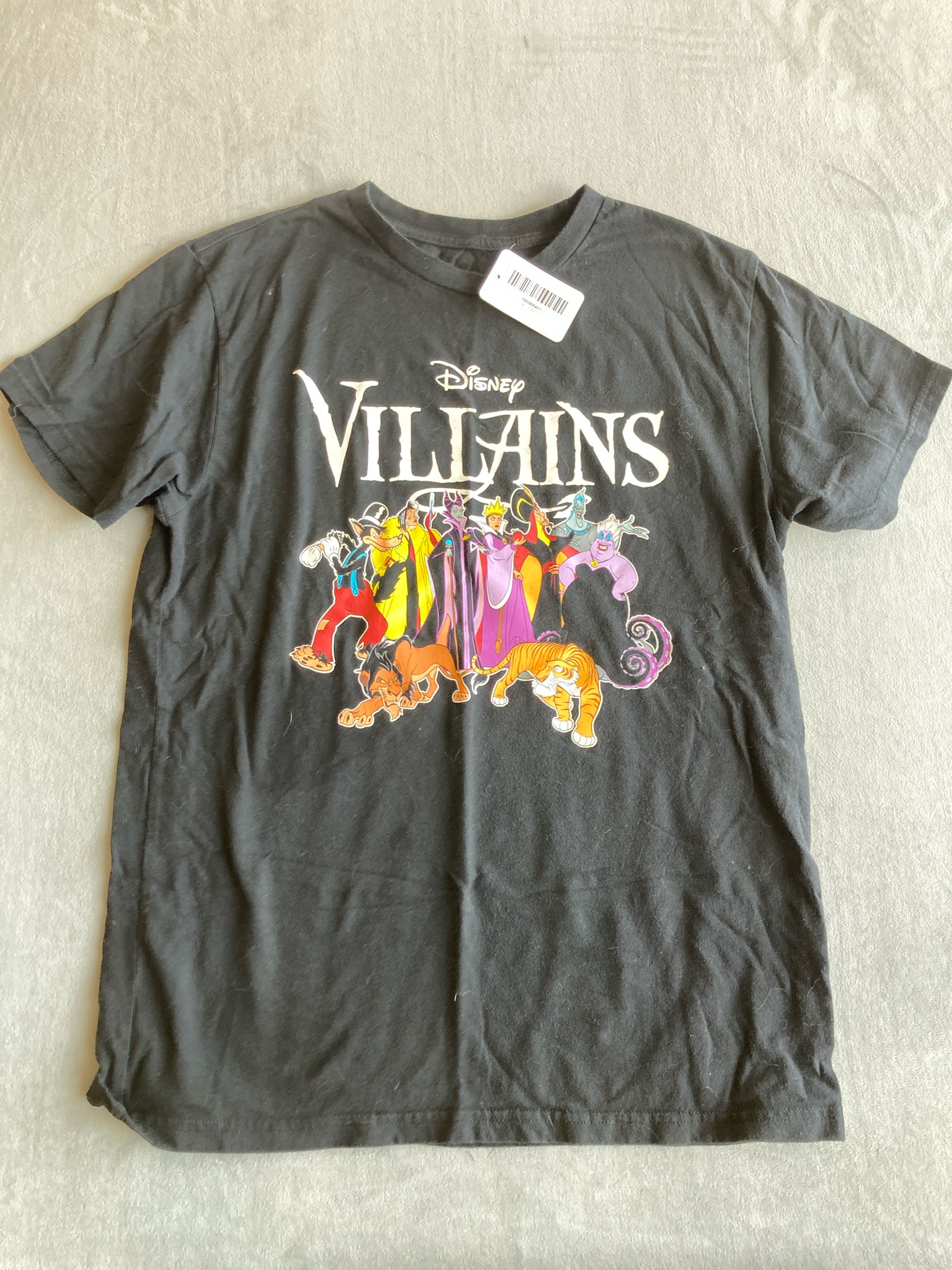 Disney Black Jersey T-Shirt
