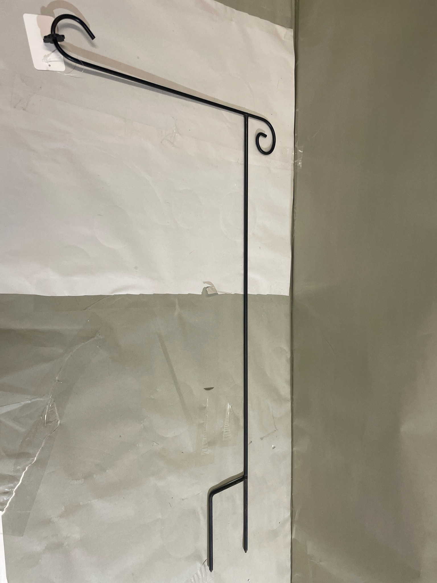 Black Decorative Shepherd Hook