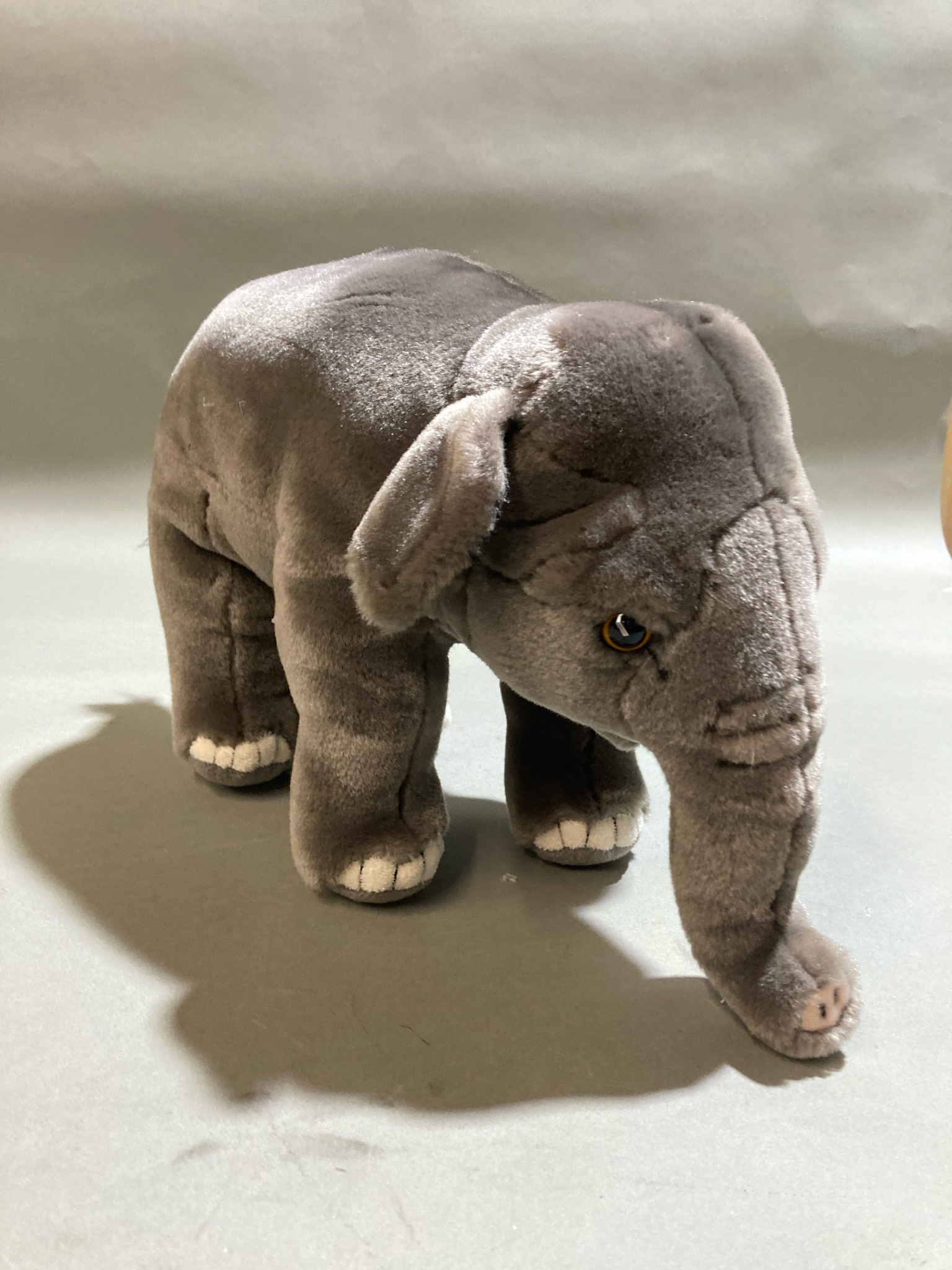GANZ Gray Plush Elephant