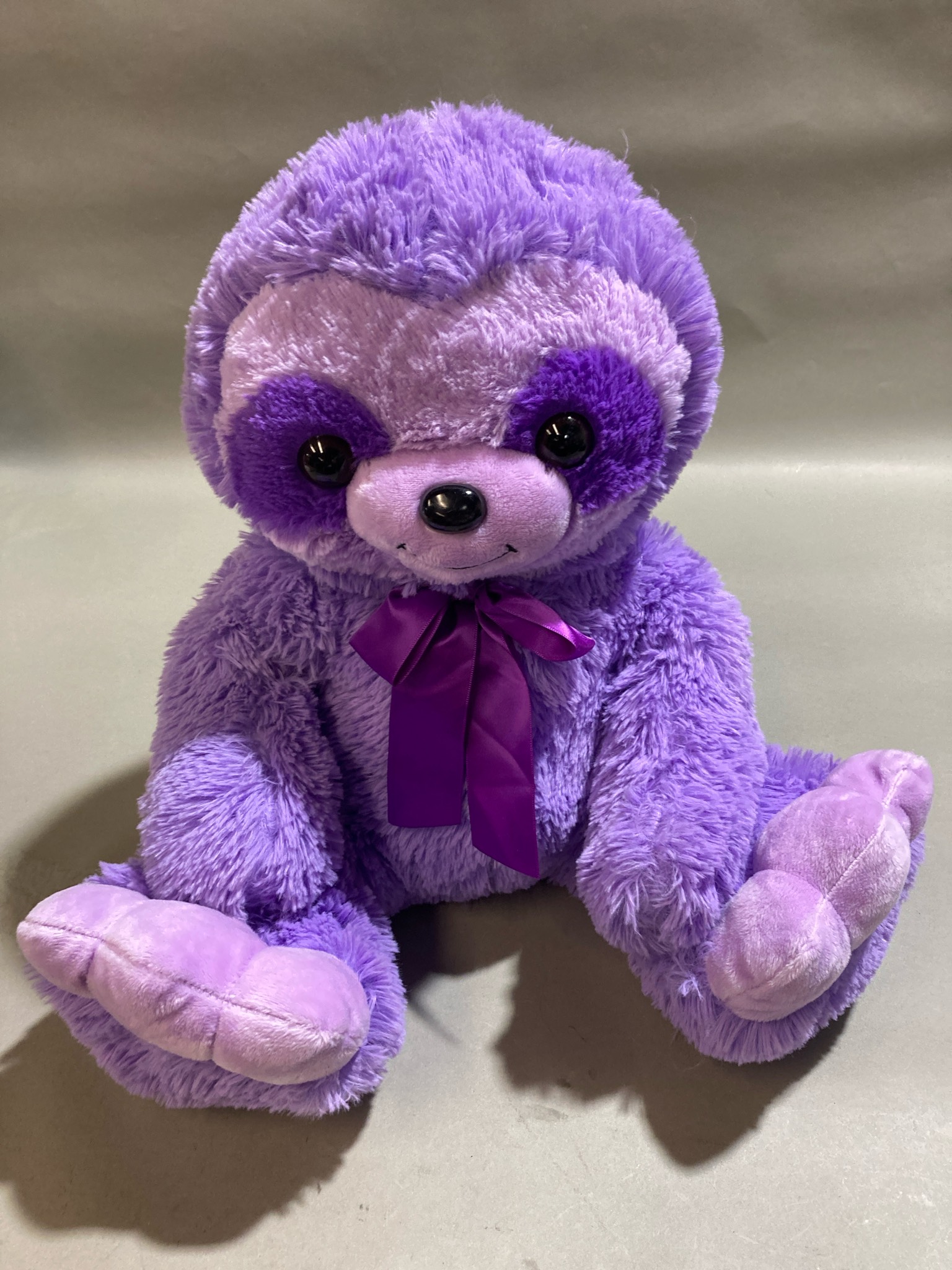 Purple Plush Stuffed Animal