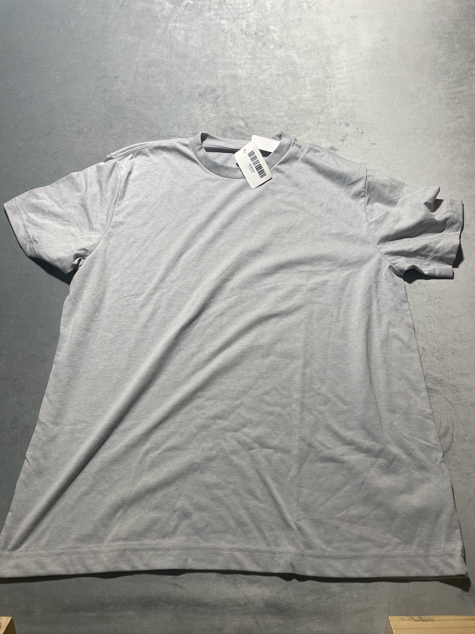 George Light Grey Jersey T-Shirt Size Large
