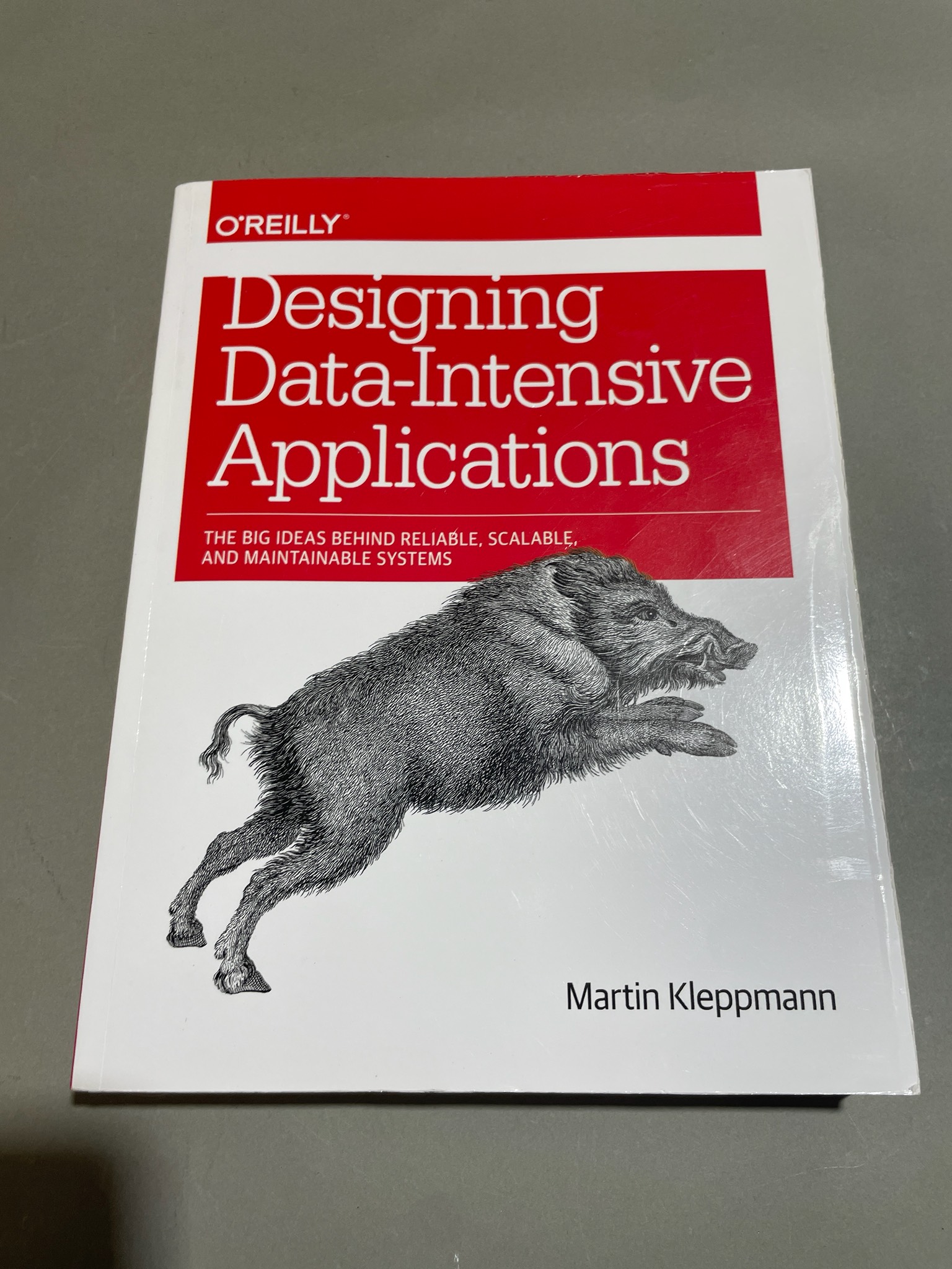 O'Reilly Designing Data-Intensive Applications Paperback