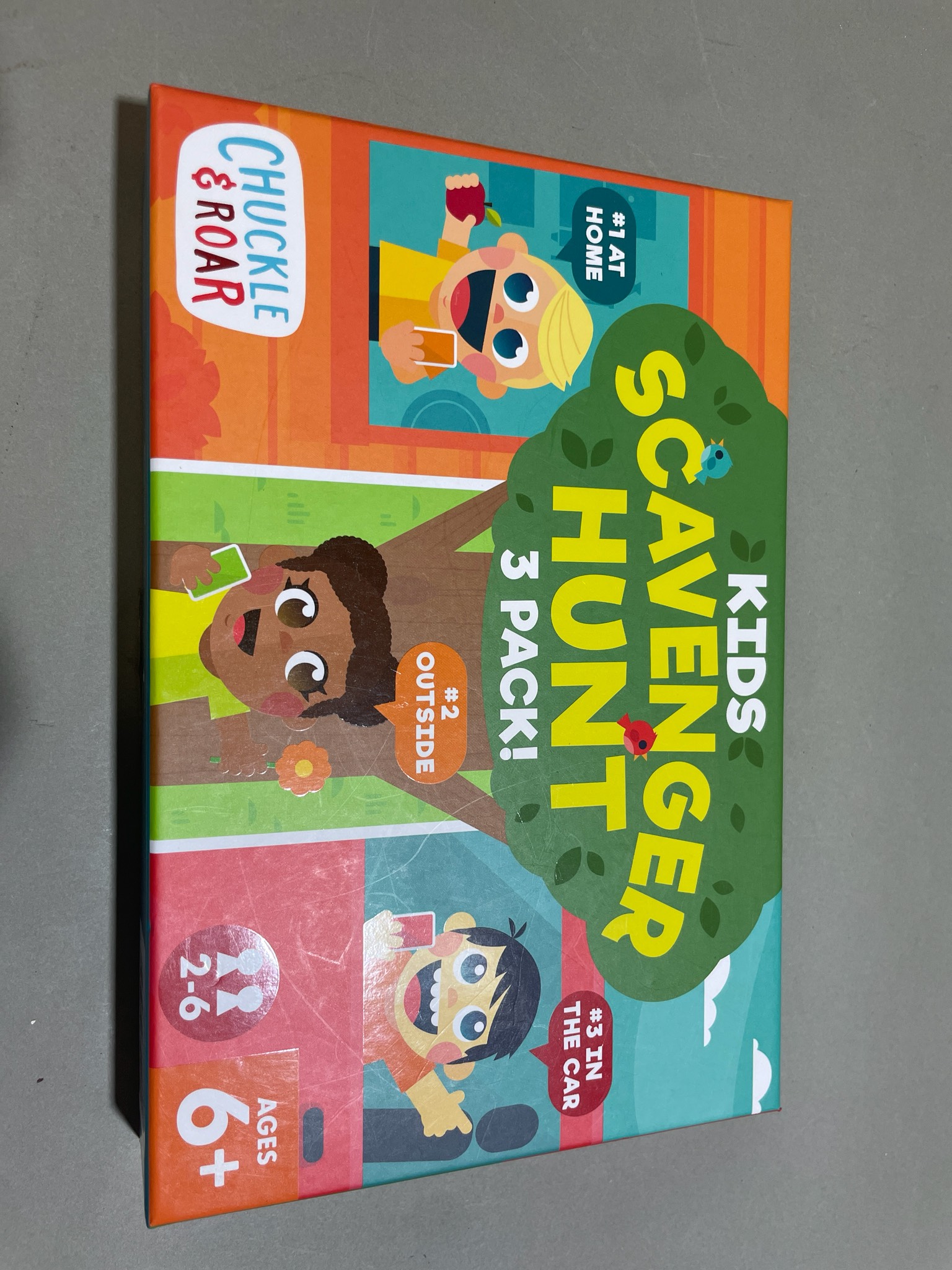 Chuckle & Roar Green 3-Pack Scavenger Hunt Card Game