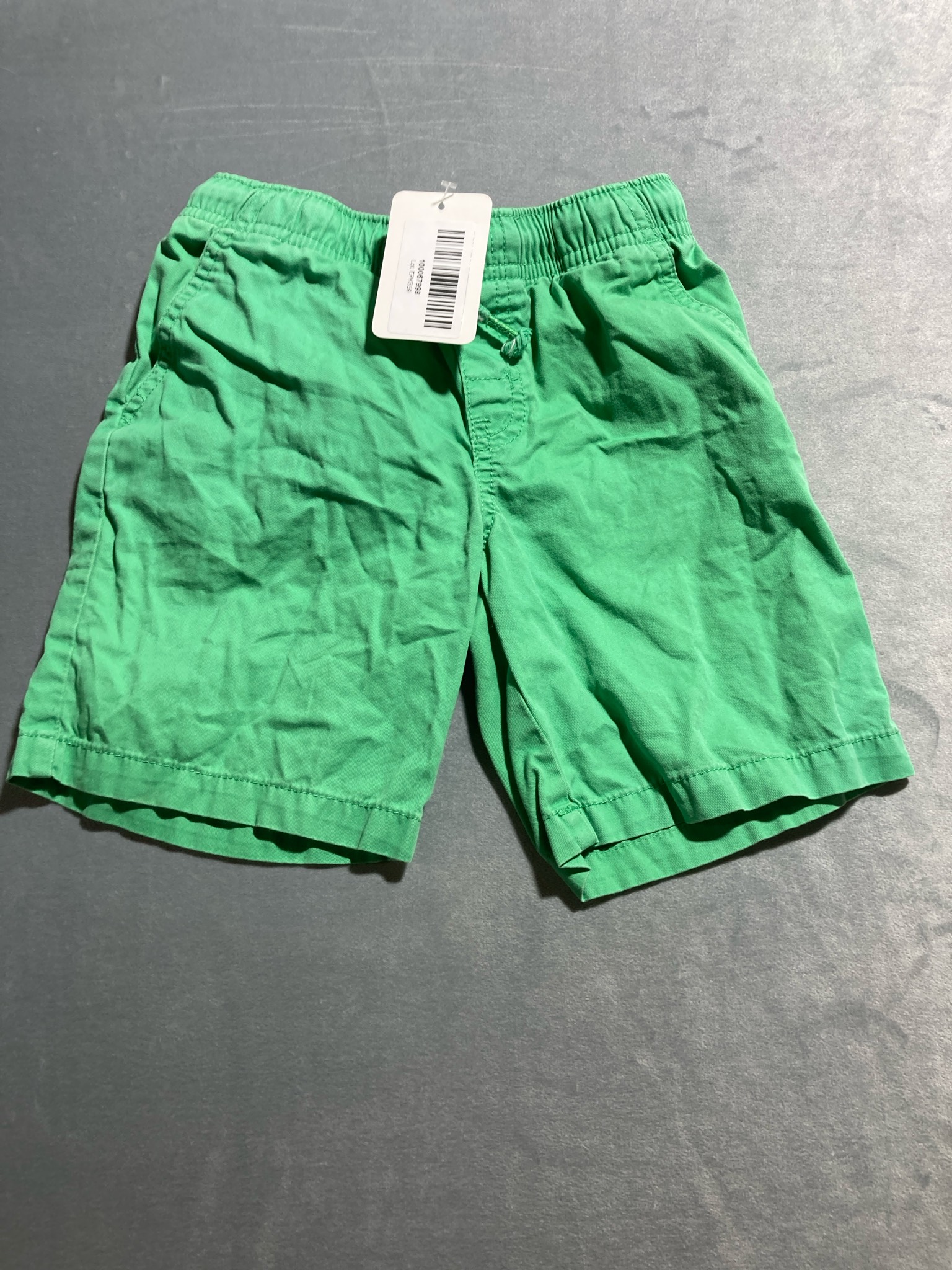 Cat & Jack Green cotton shorts size 5T