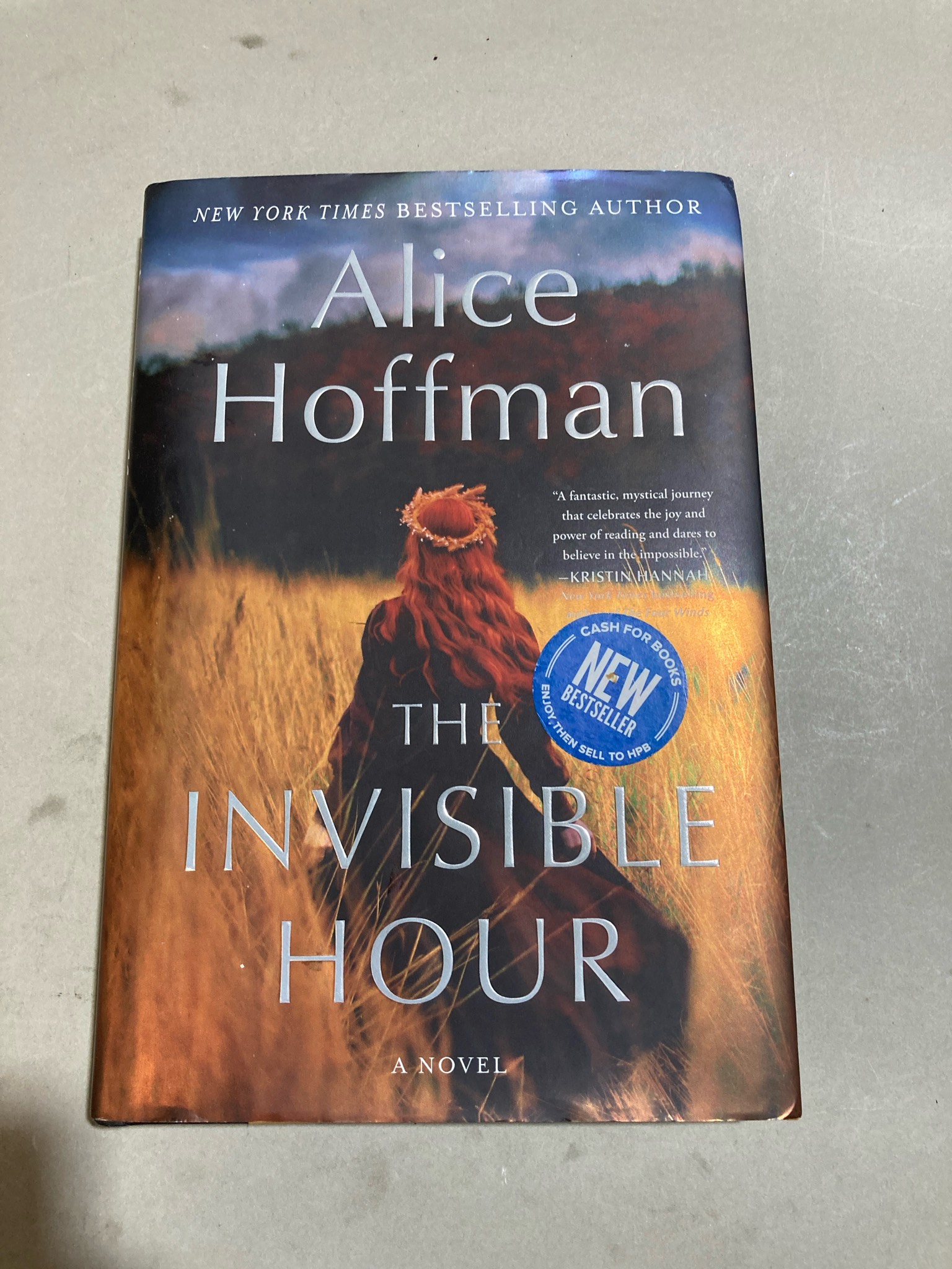 Alice Hoffman The Invisible Hour Hardcover