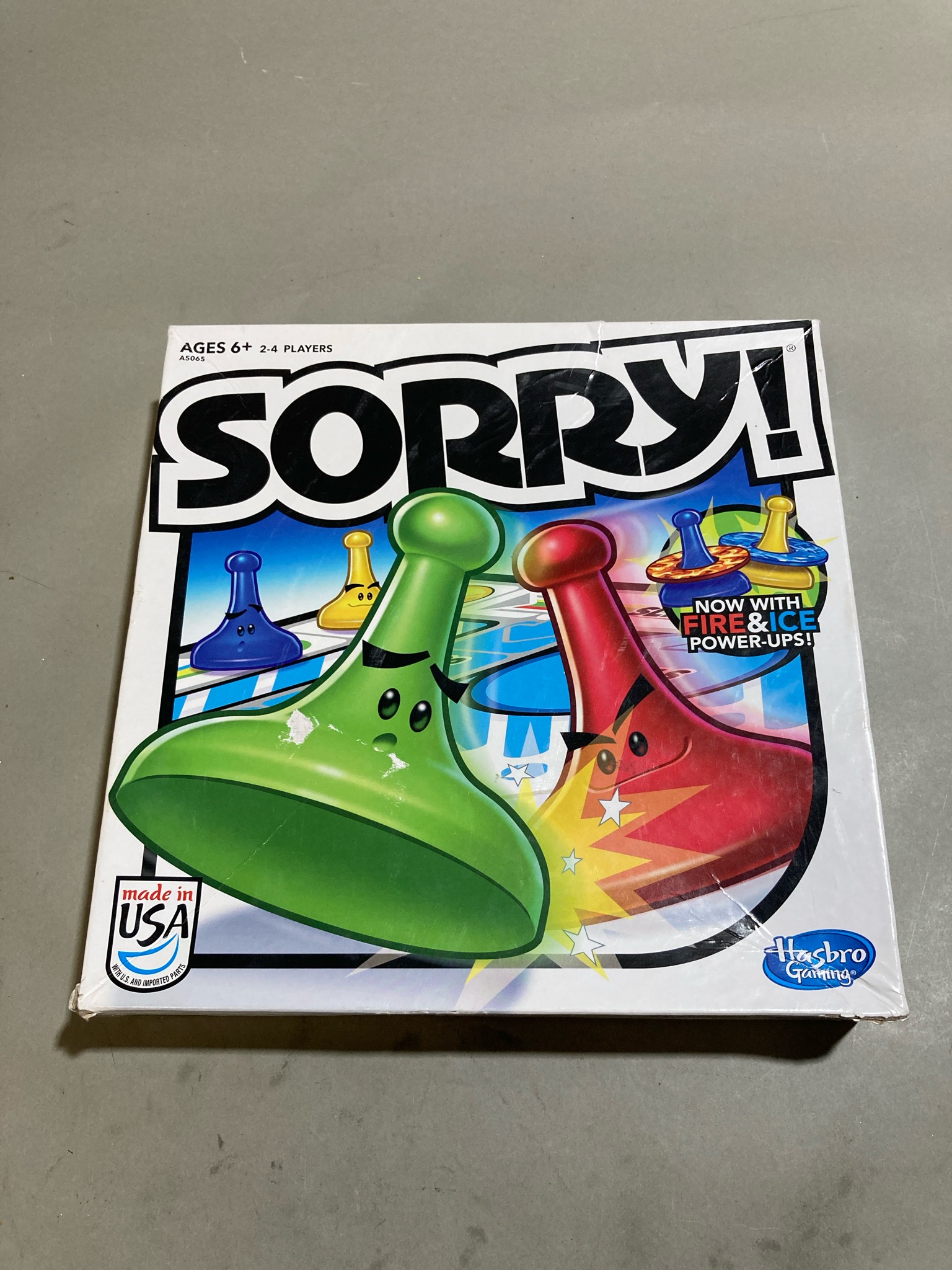 Hasbro Gaming Multicolor Boxed Sorry Board Game