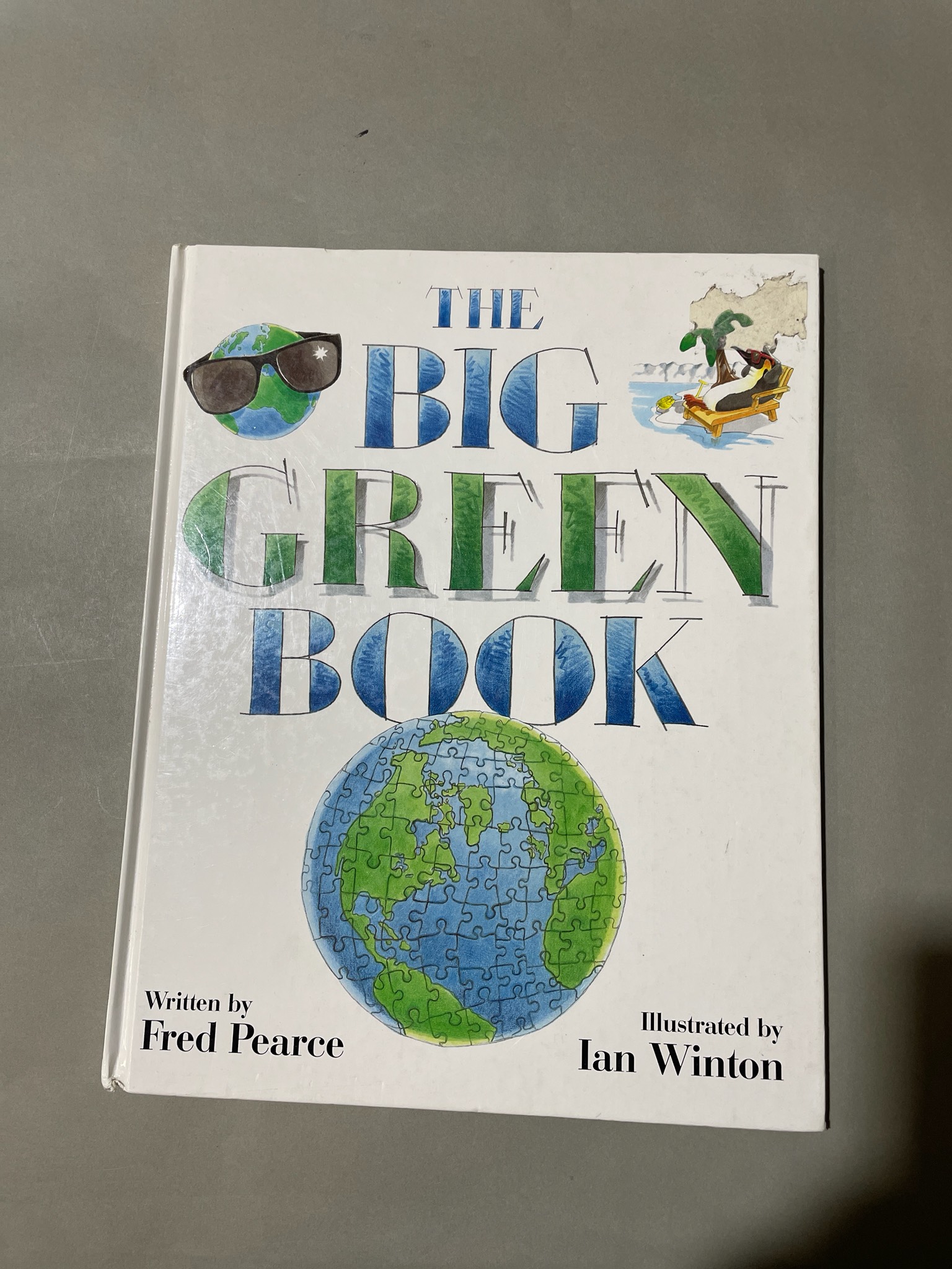 The Big Green Book Hardcover Picture Book