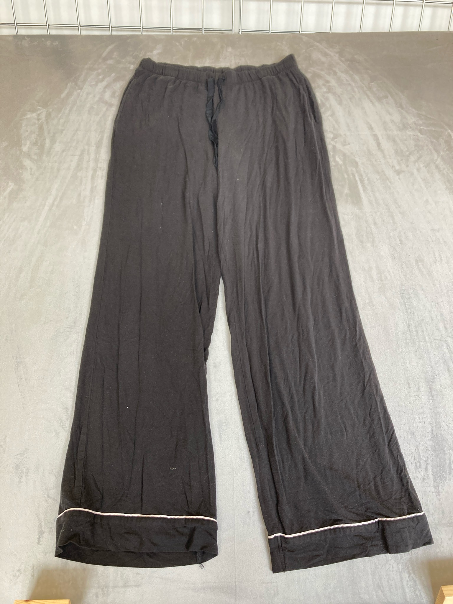 Victoria's Secret Black Knit Jersey Pajama Pants Size M