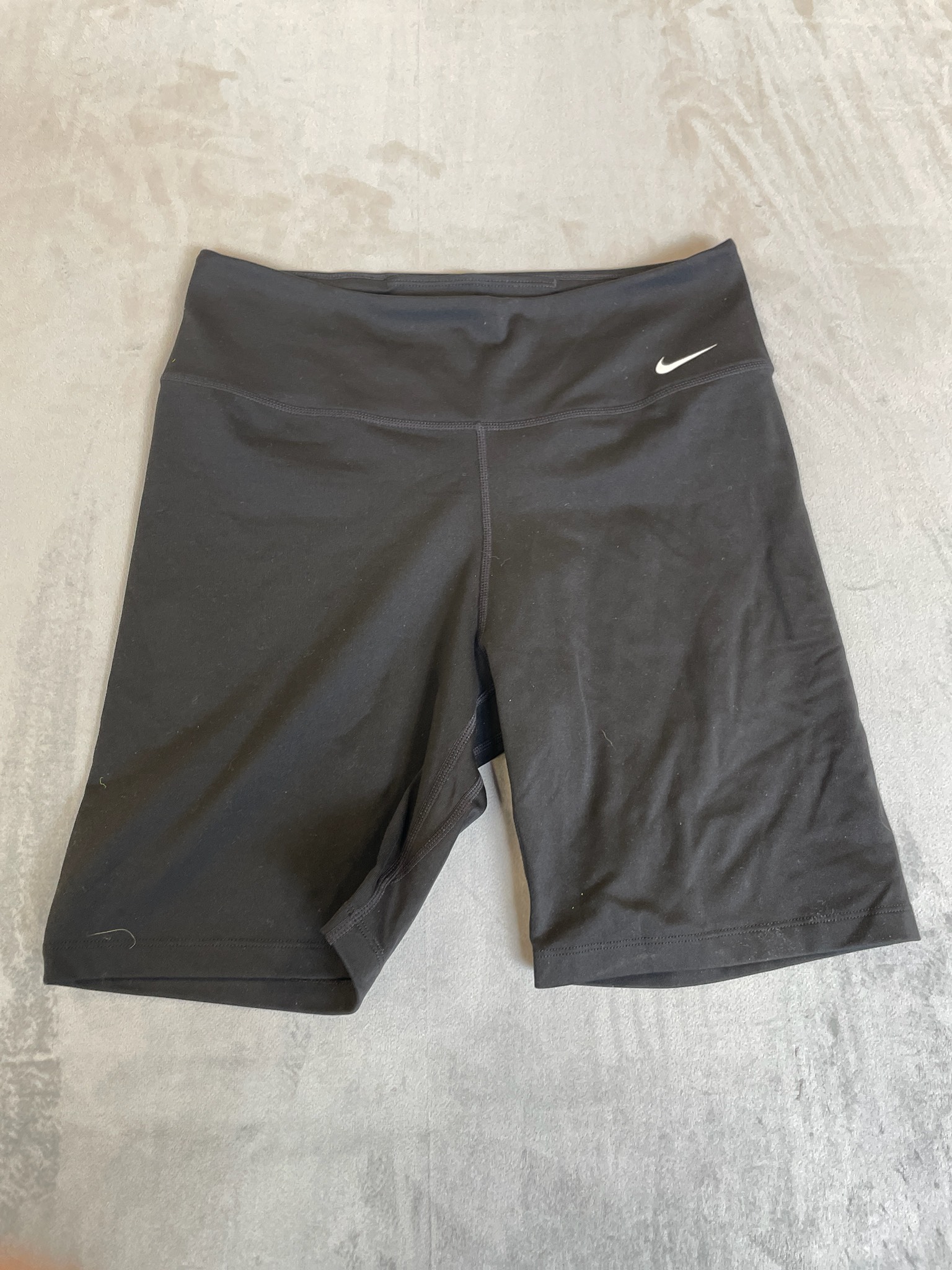 Nike Black Synthetic Bike Shorts Size M