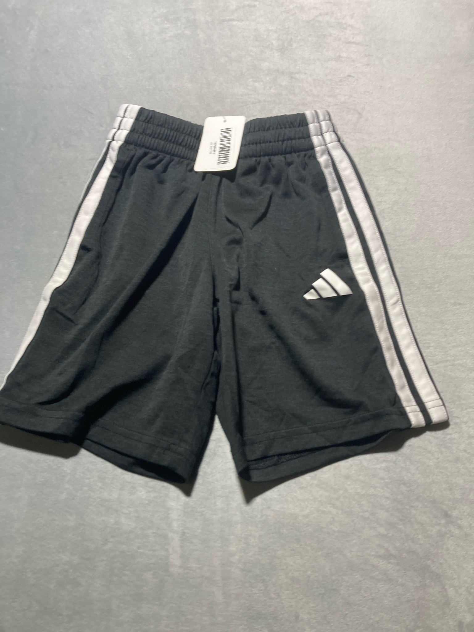 Adidas Black Jersey Knit Athletic Shorts Size Small