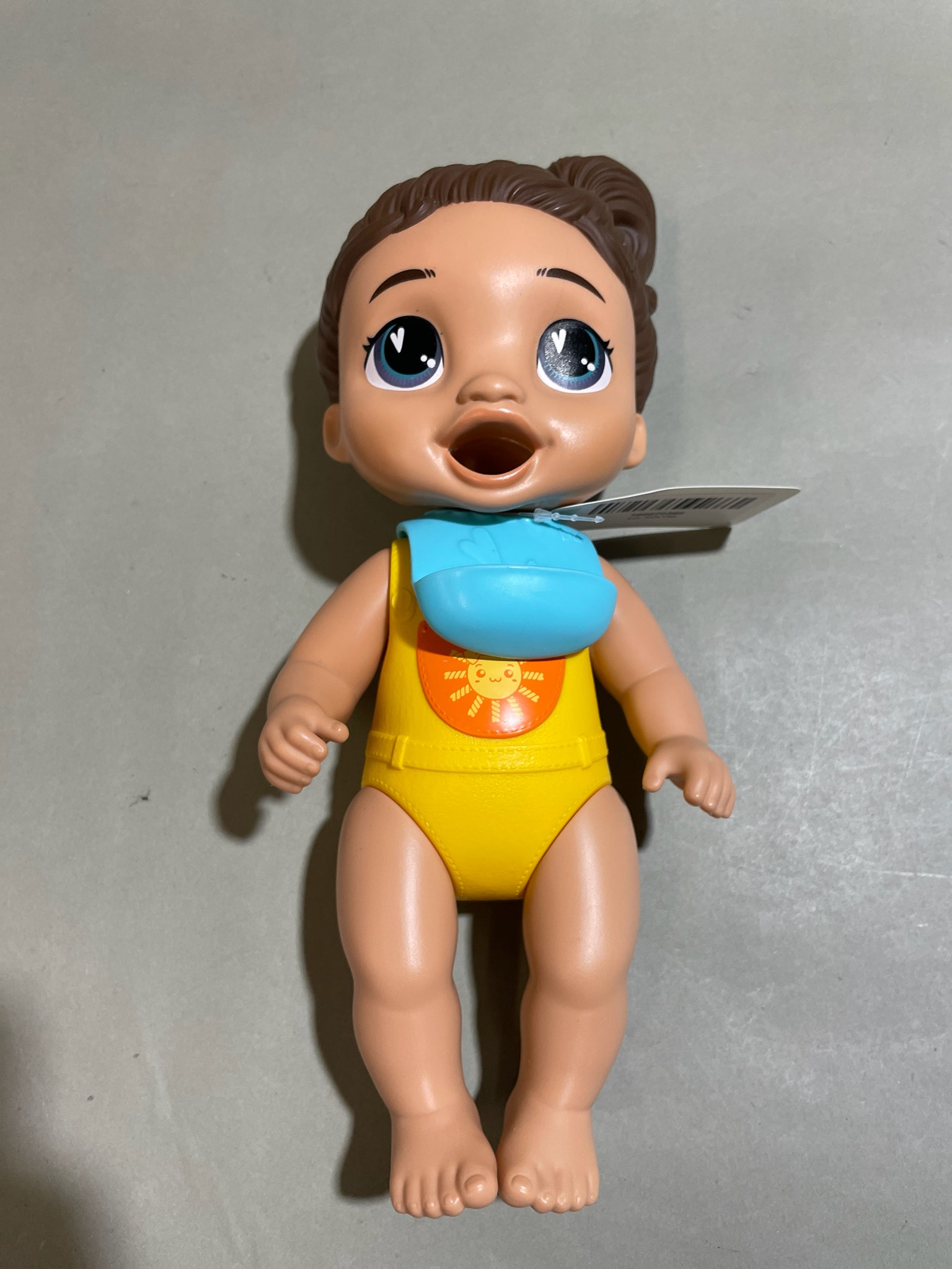 Yellow Vinyl Baby Doll