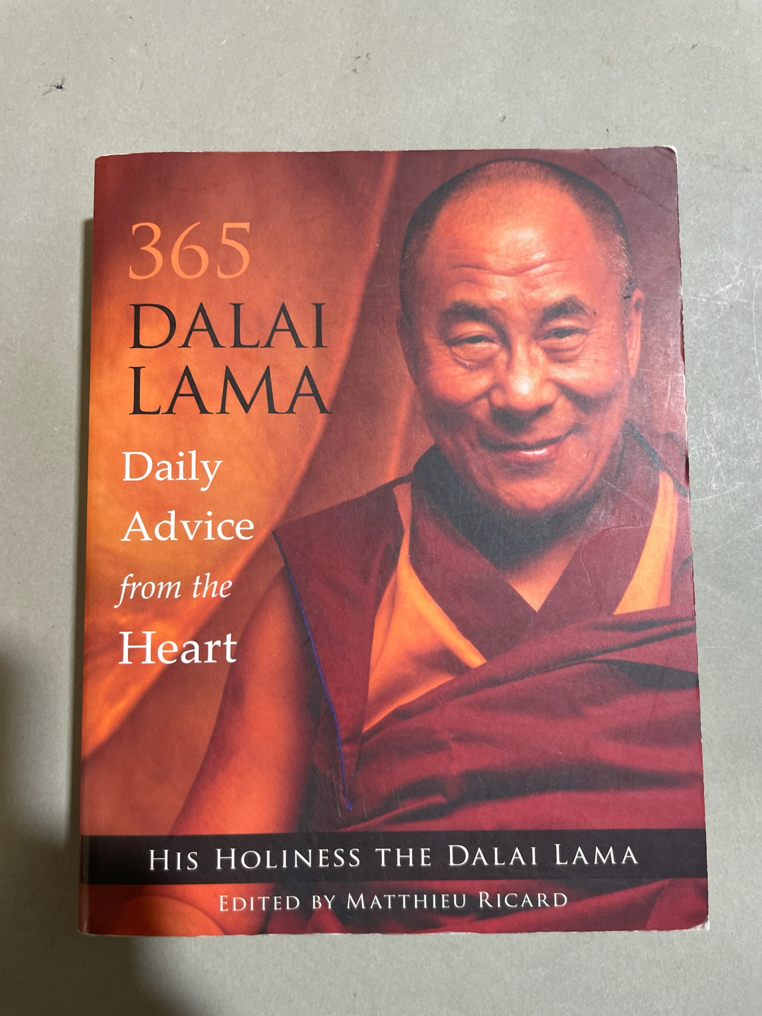 His Holiness the Dalai Lama 365 Dalai Lama Daily Advice