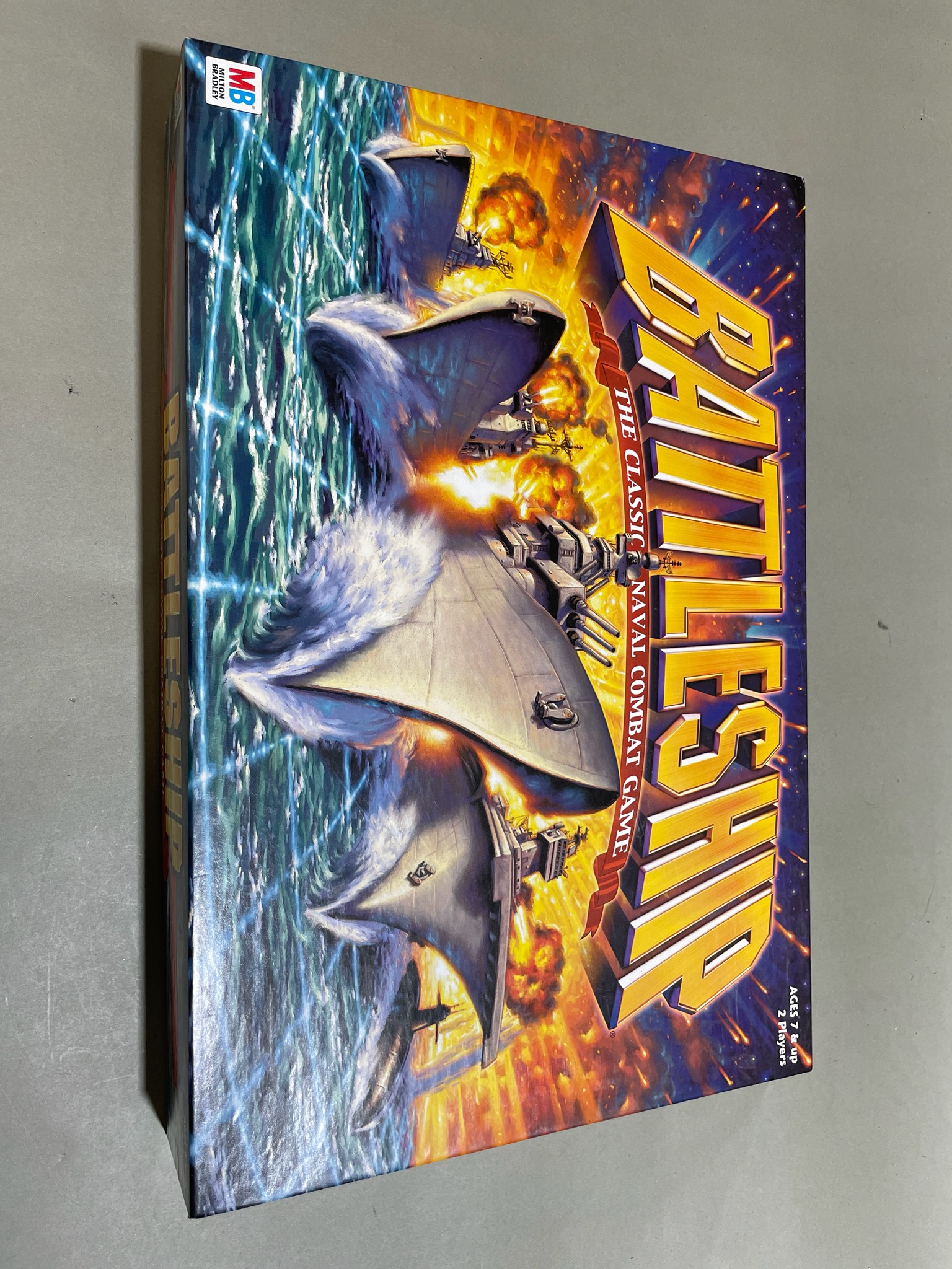 Milton Bradley Blue Battleship Board Game
