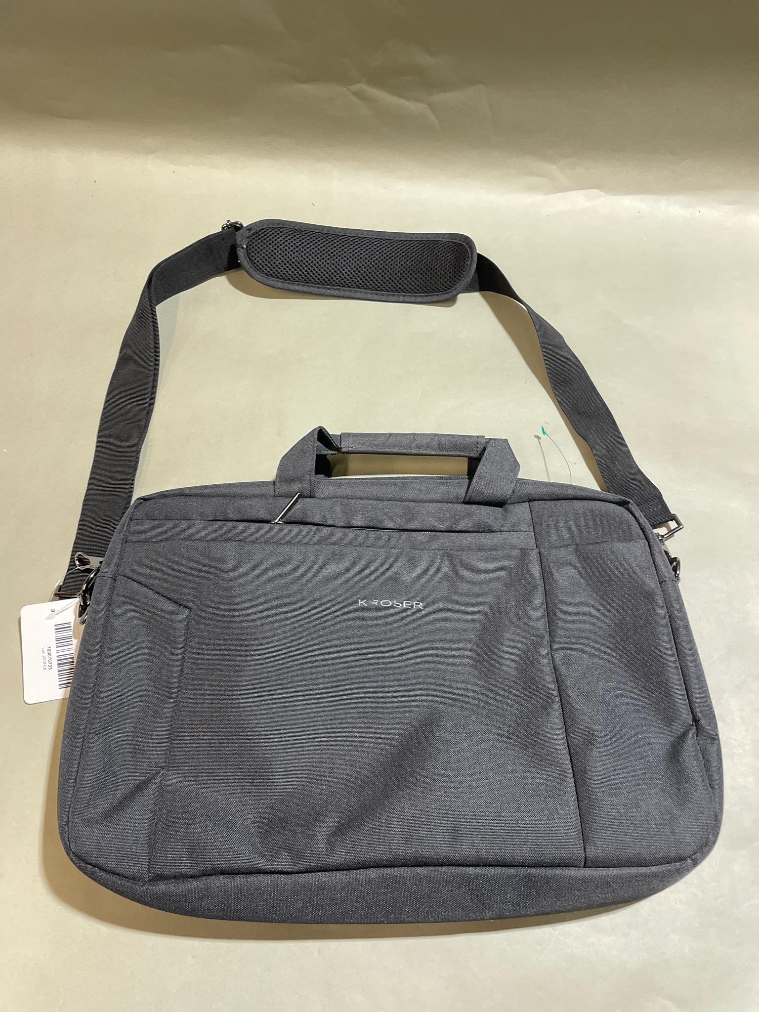 KROSER Dark Gray Padded Laptop Bag