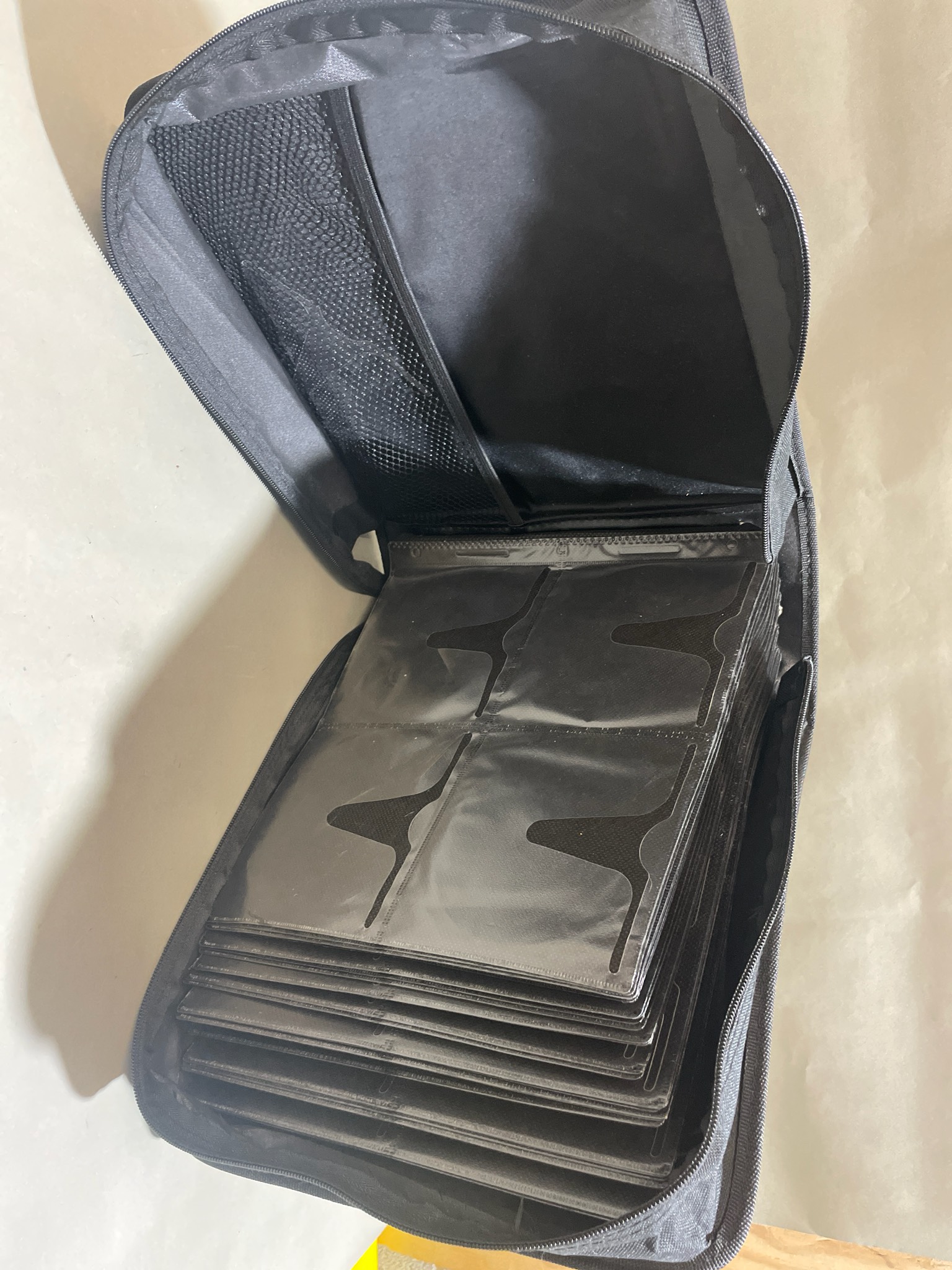 Black Zippered CD Binder