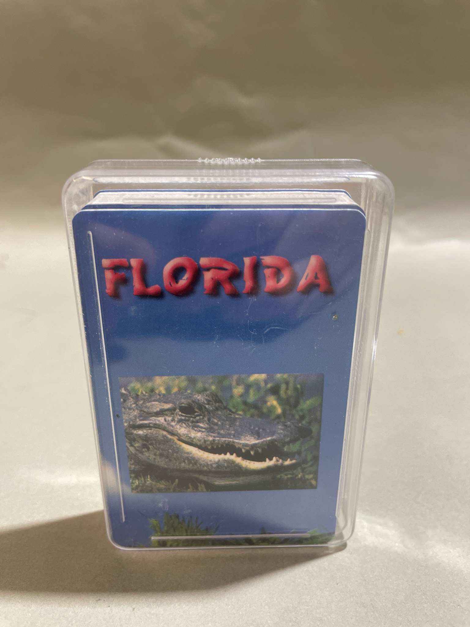 Blue Florida Playing Card Deck