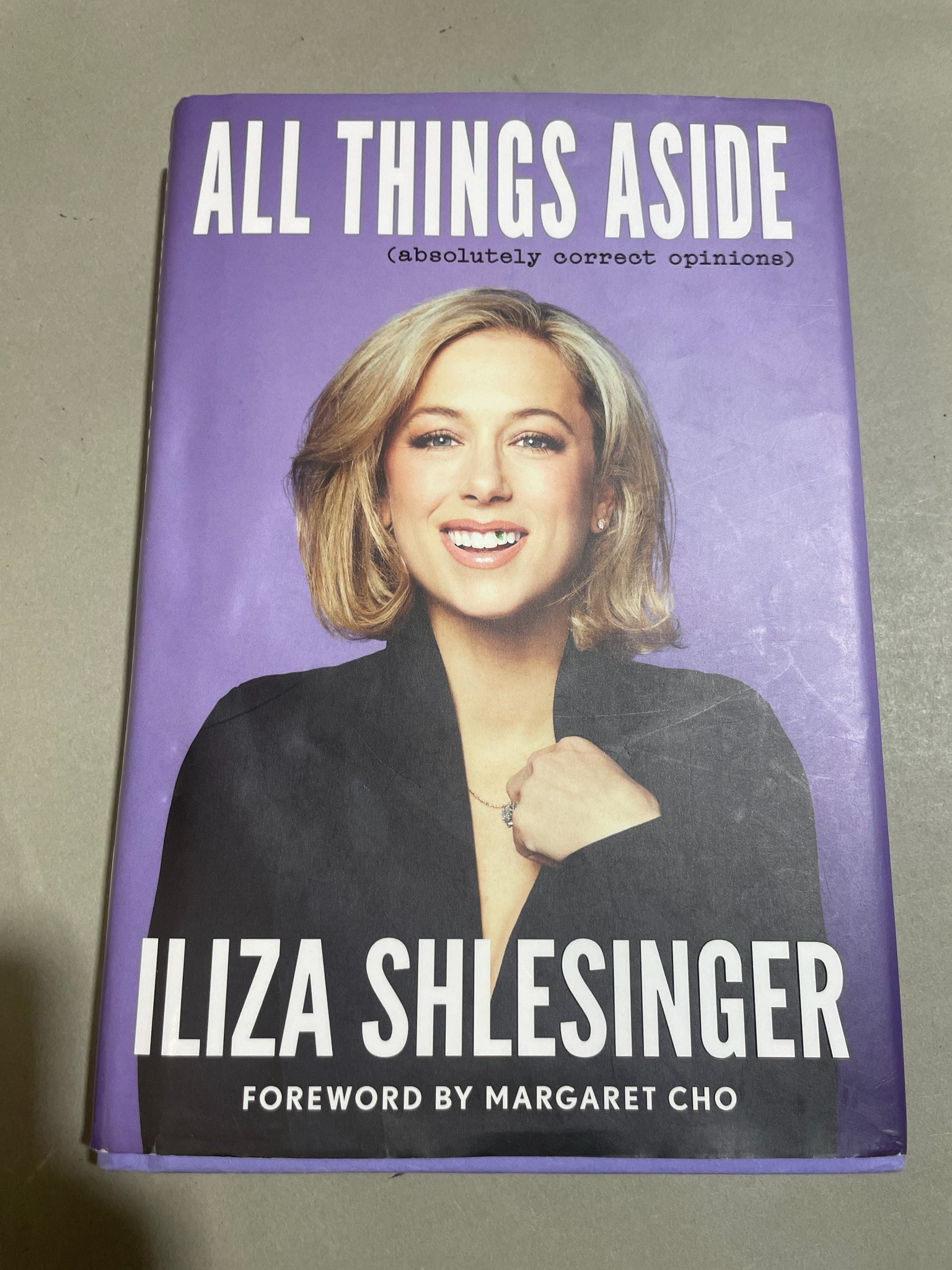 Iliza Shlesinger All Things Aside Hardcover