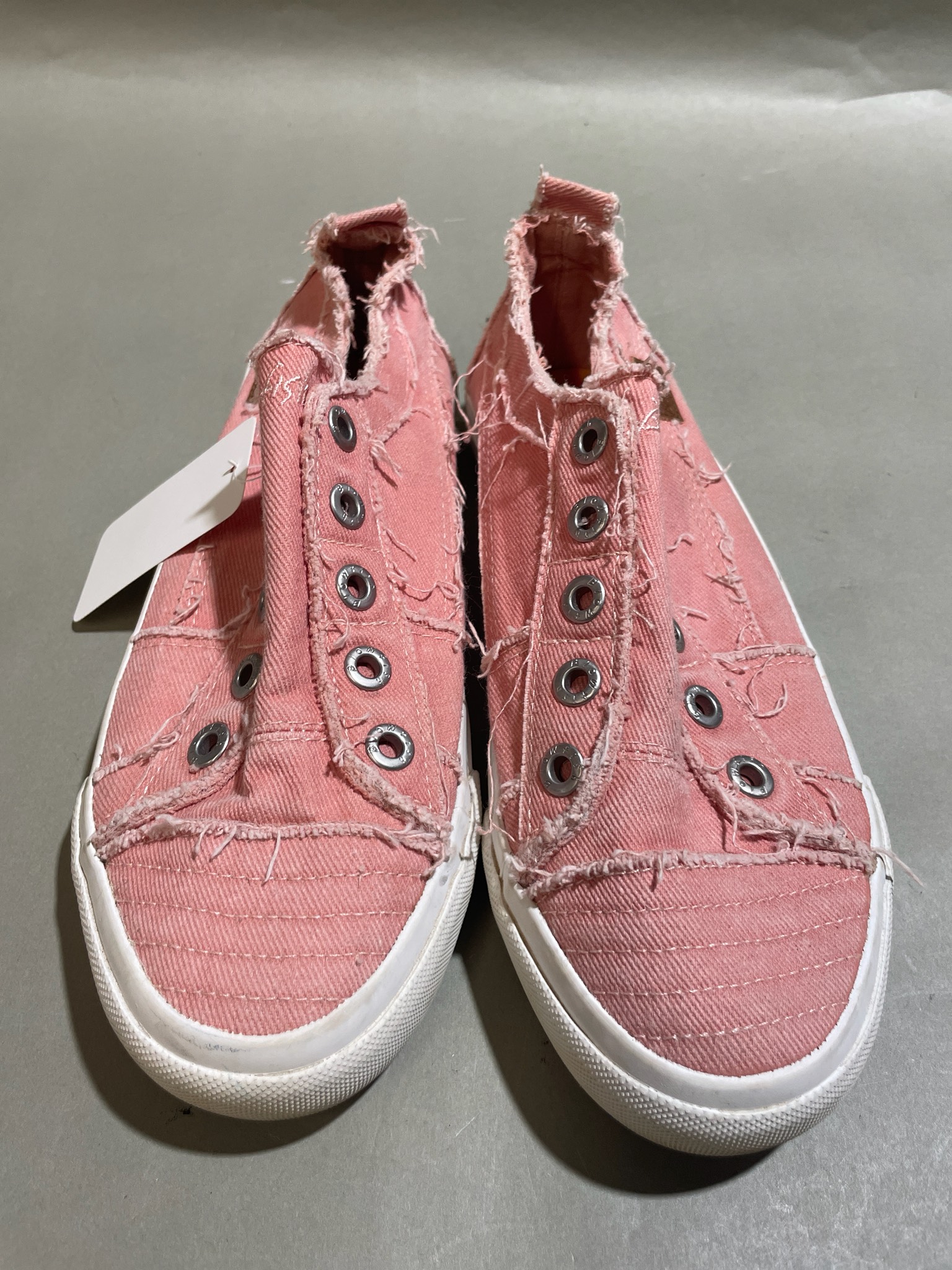 Blowfish Malibu Pink Canvas Slip-On Sneakers