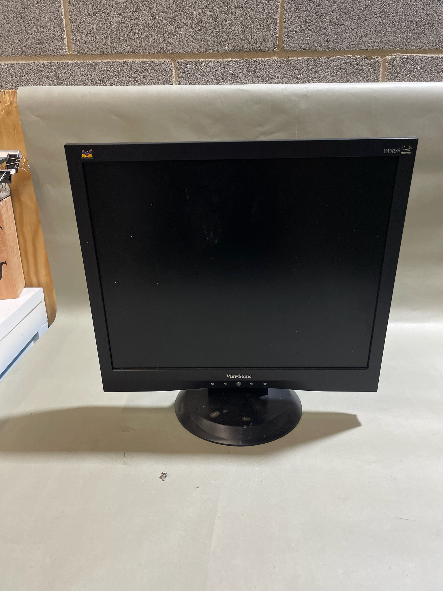 ViewSonic Black LCD Computer Monitor