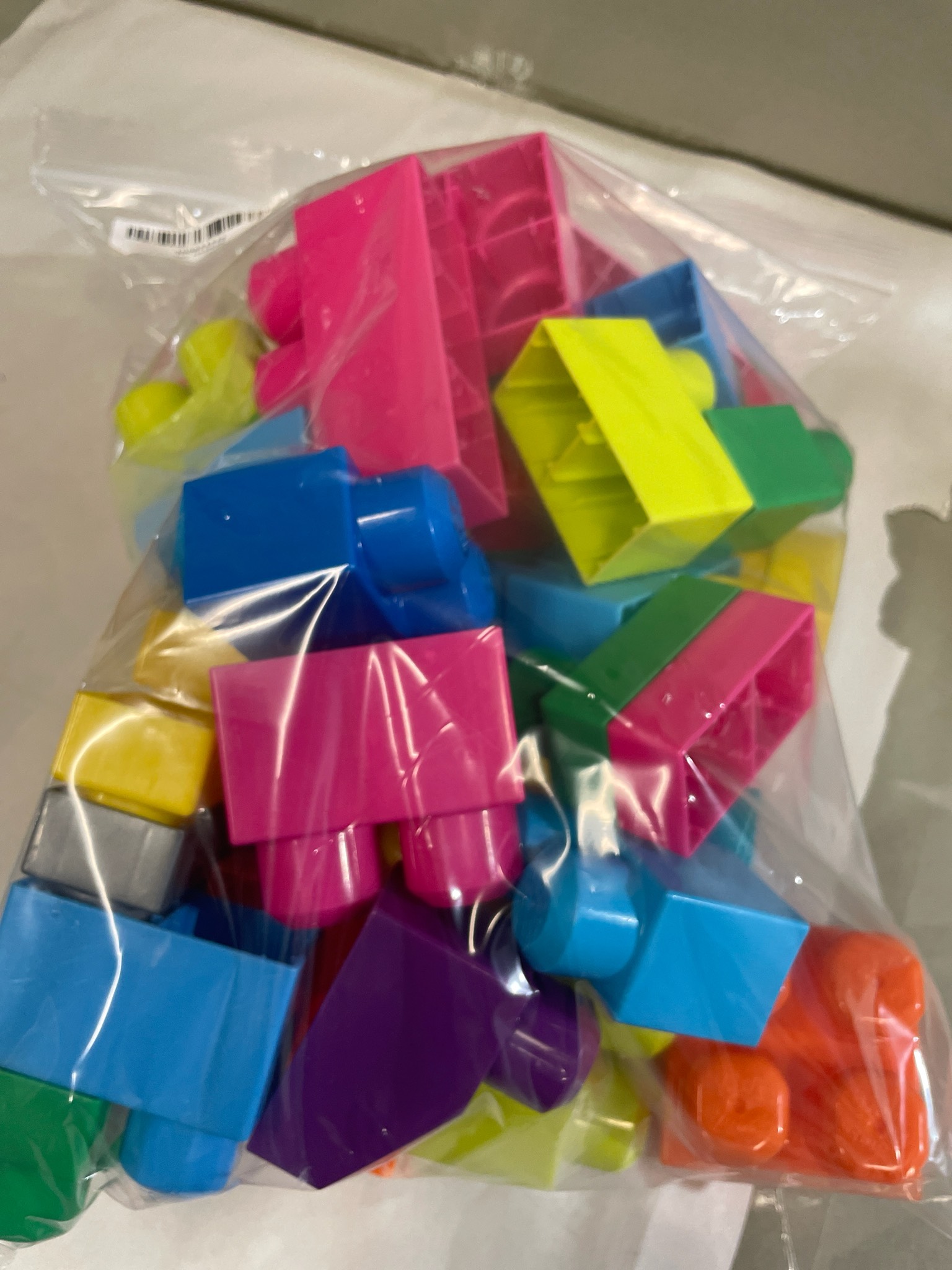 Multicolor Chunky Building Blocks Size Large