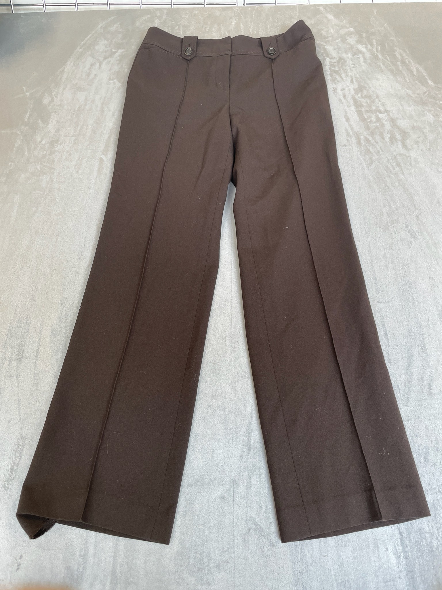 Ann Taylor Dark Brown Ponte Pants Size 2P