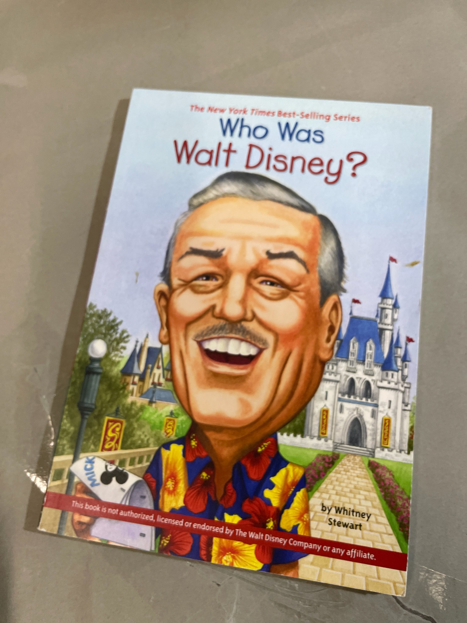 Penguin Workshop Who Was Walt Disney Paperback
