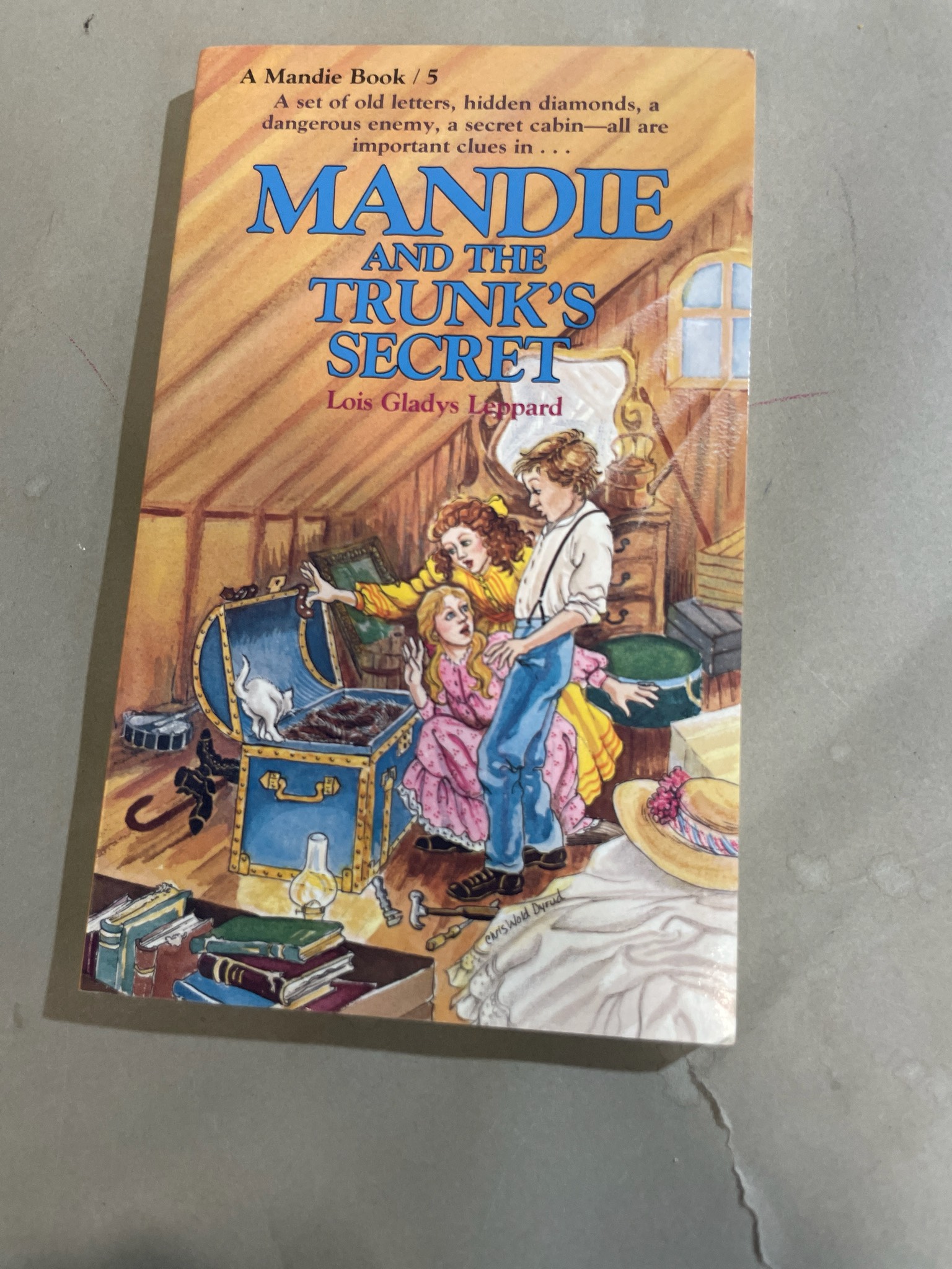 Lois Gladys Leppard Mandie and the Trunks Secret Paperback