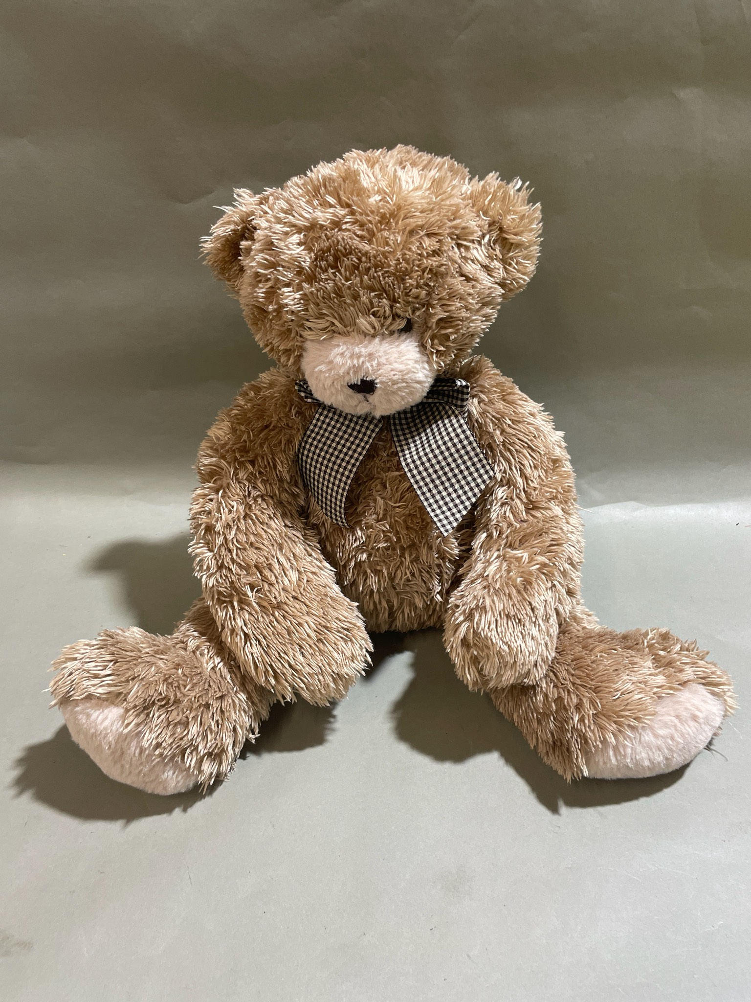 ANICO INTL, INC. Tan Shaggy Teddy Bear