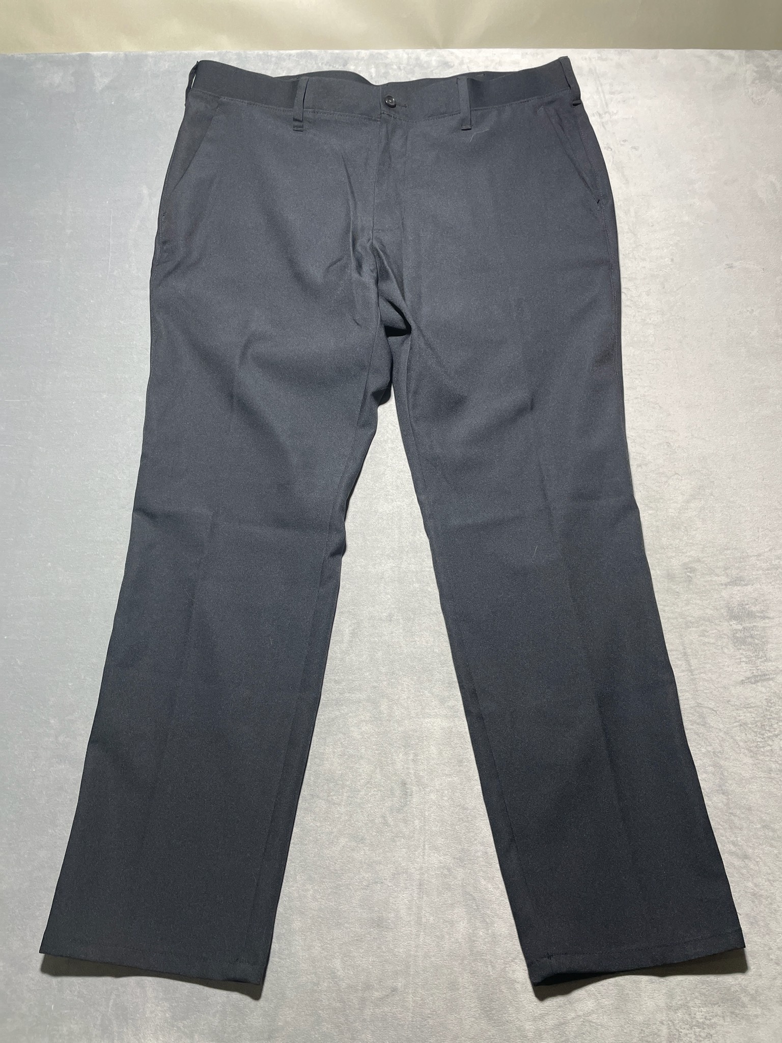 Kenneth Cole Reaction Black Polyester Dress Pants Size 38 x 30