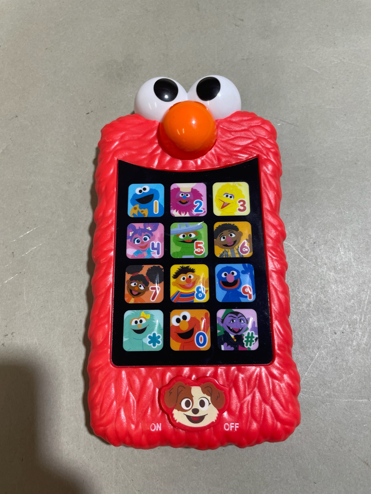Sesame Street Red Elmo Toy Phone