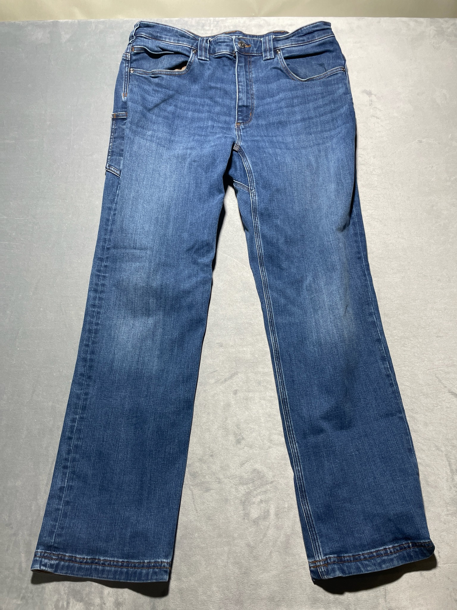Duluth Trading Co. Medium Blue cotton blend jeans size 36x30