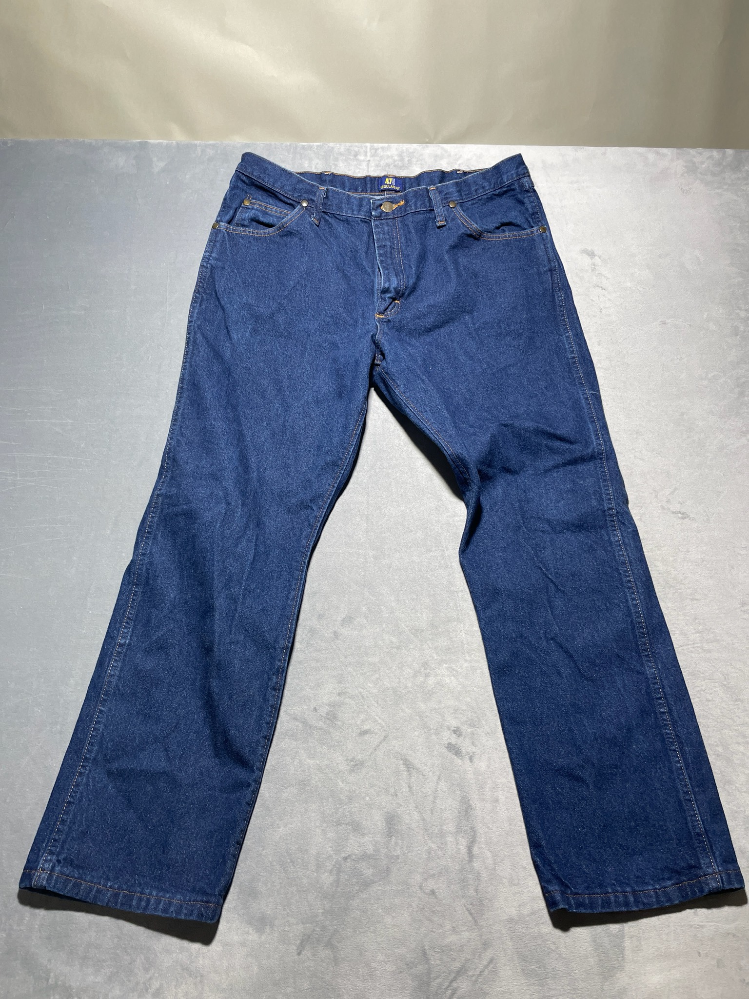 Wrangler Dark Indigo cotton jeans size 38x30