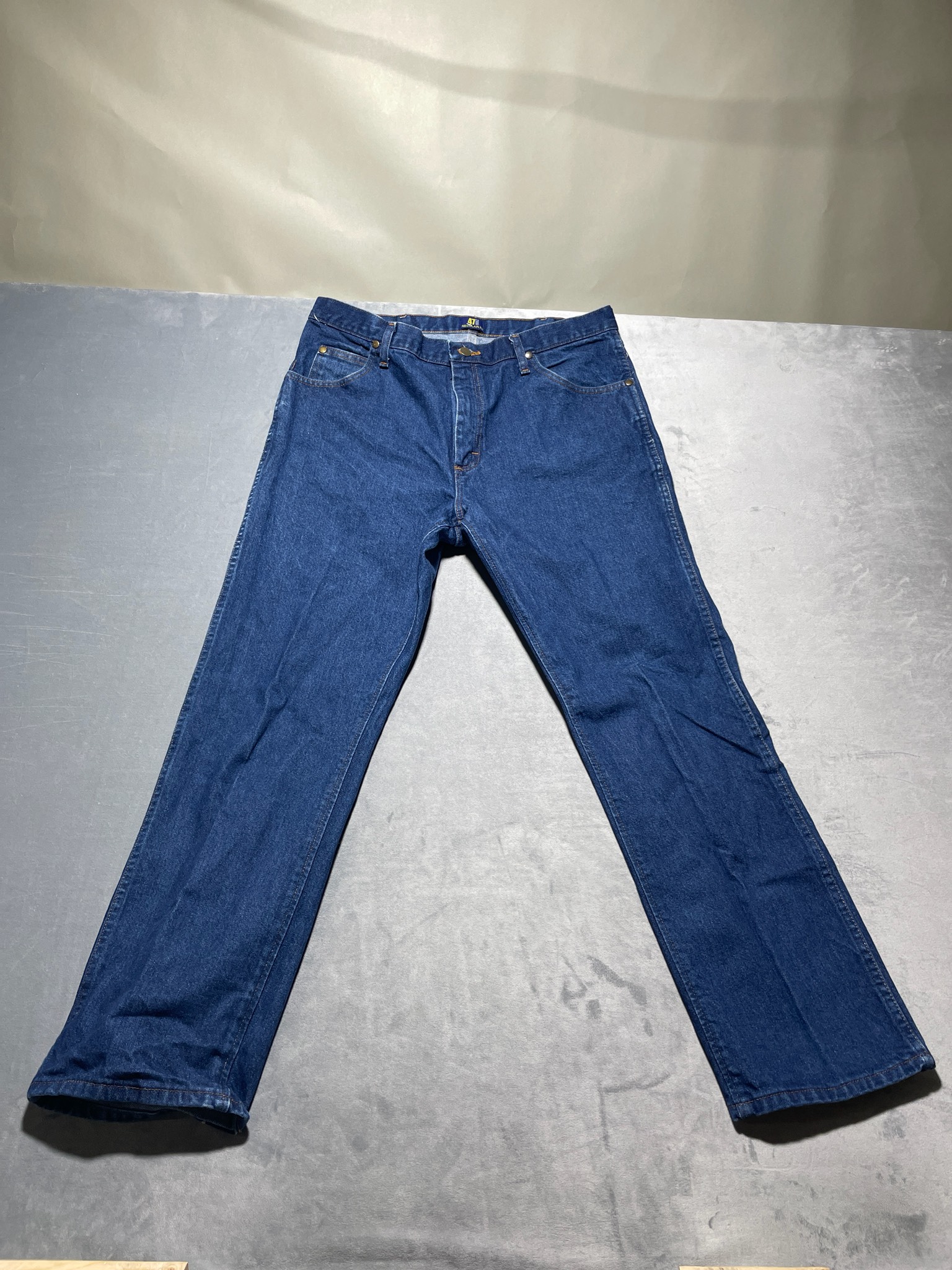 Wrangler Dark Blue cotton Jeans Size 36 x 30