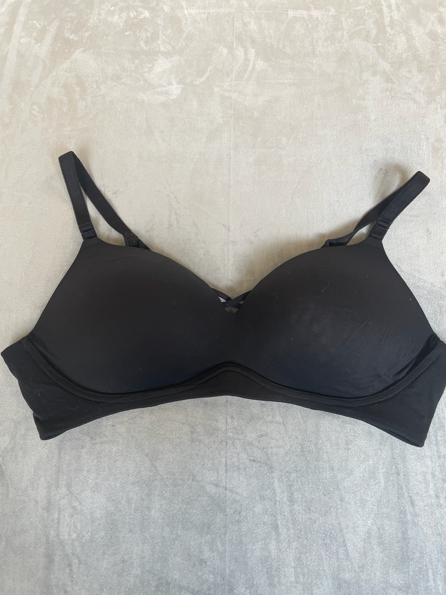 Torrid Curve Black Synthetic Molded Cup Bra Size 44C