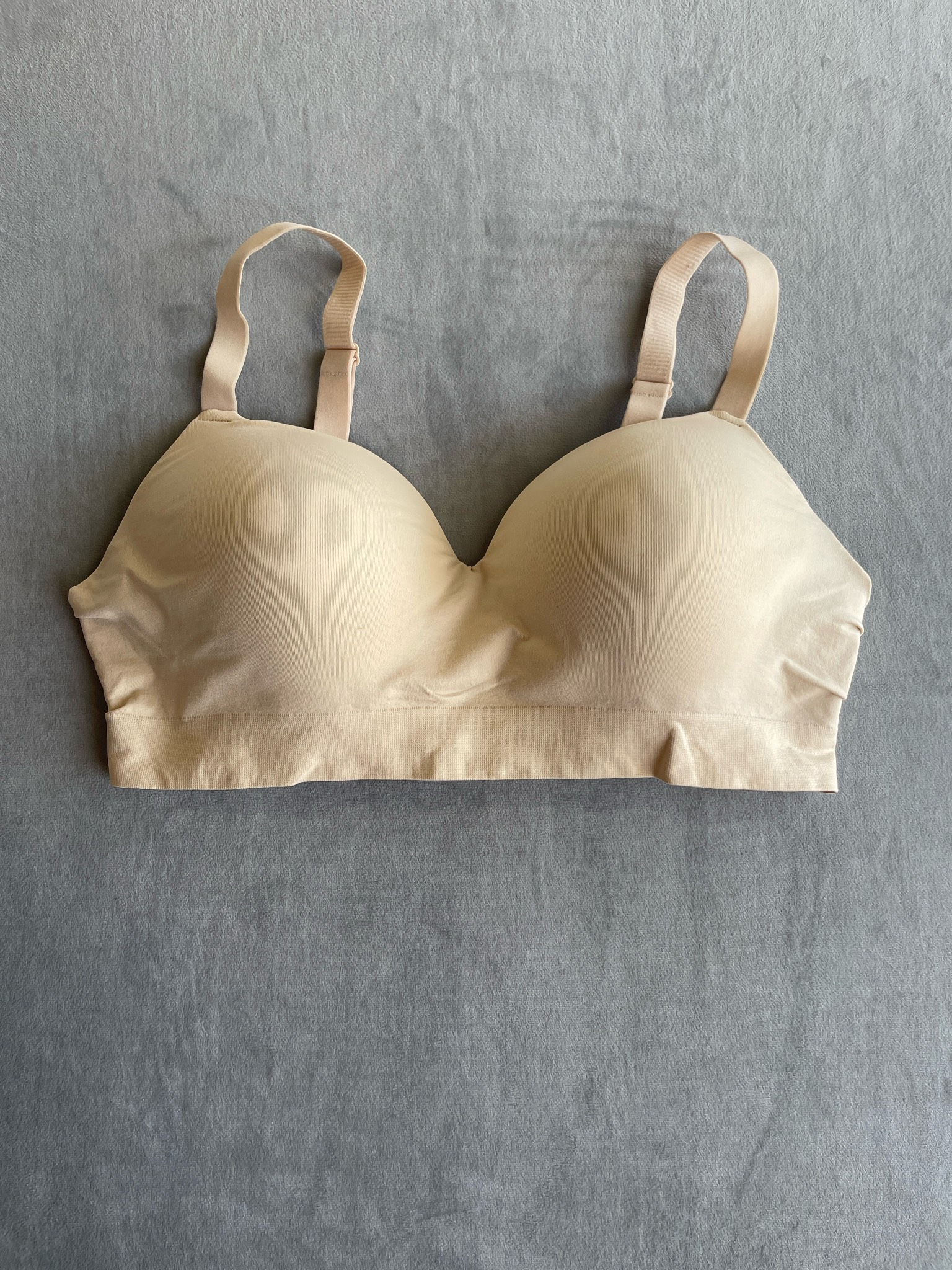 kind Nude Polyamide-Blend Longline Bra Size 2X