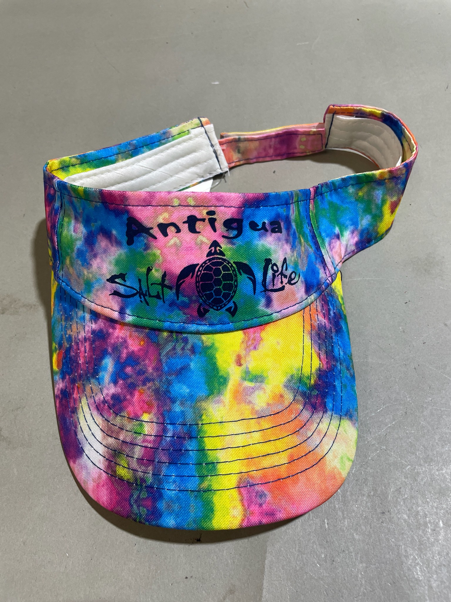 Salt Life Multicolor Tie-Dye Visor