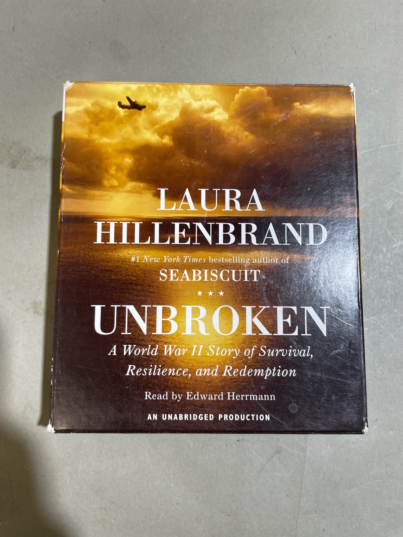 Random House Audio Unbroken Audiobook CD Box Set Size 11 CDs