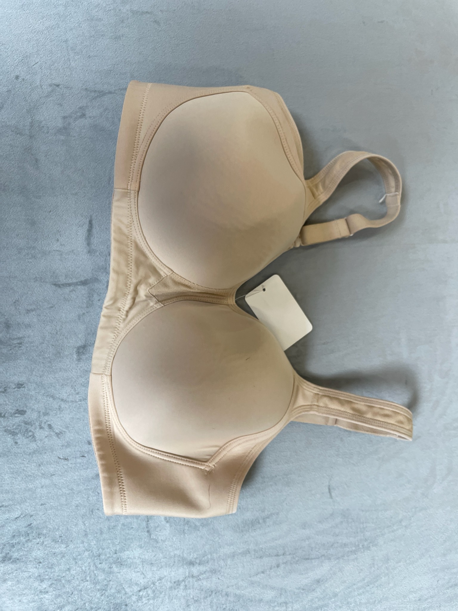 Vanity Fair Nude Nylon-Spandex Bra Size 40D