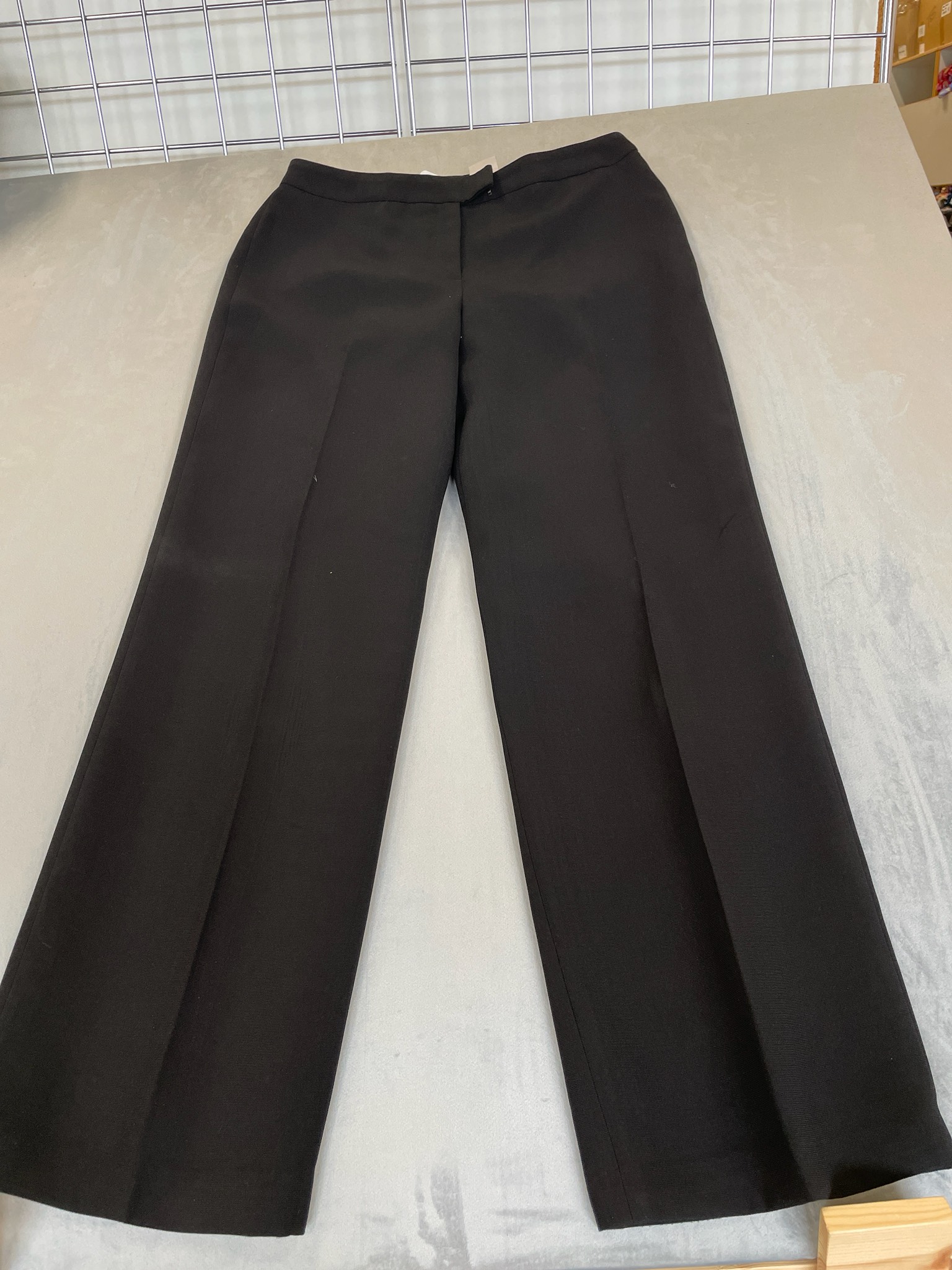 SAG HARBOR Black Polyester Dress Pants Size Size 12
