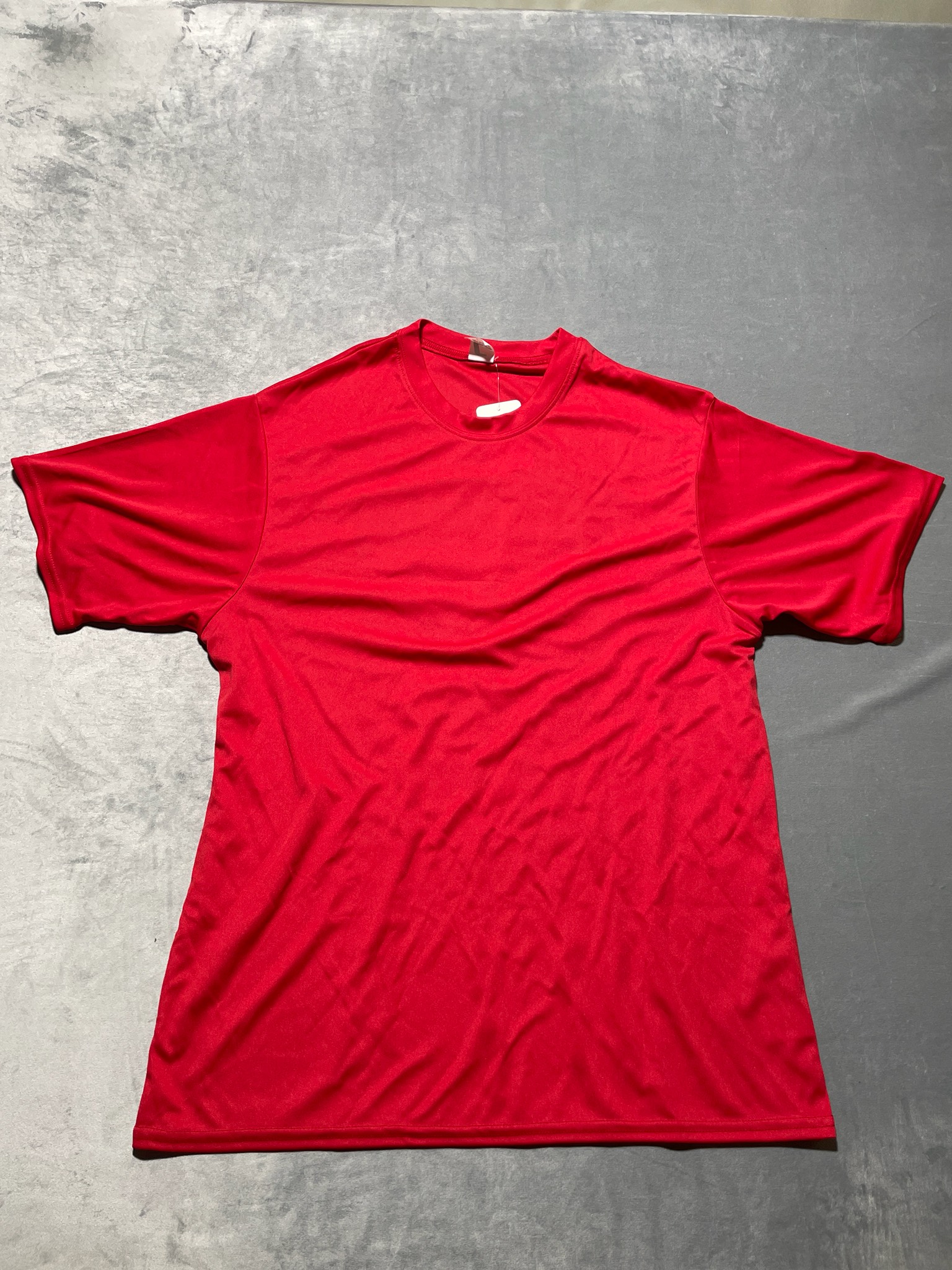 C2 Sport Red Polyester T-Shirt Size L