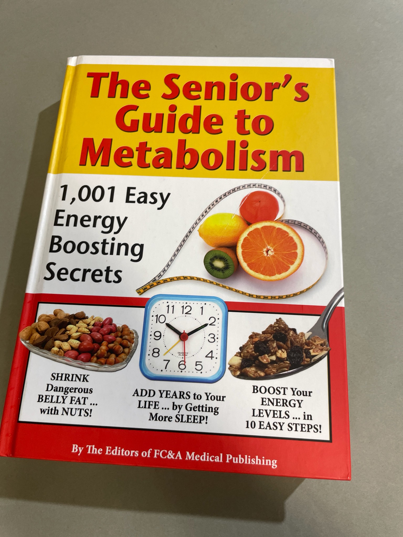 FC&A Medical Publishing The Seniors Guide to Metabolism Hardcover