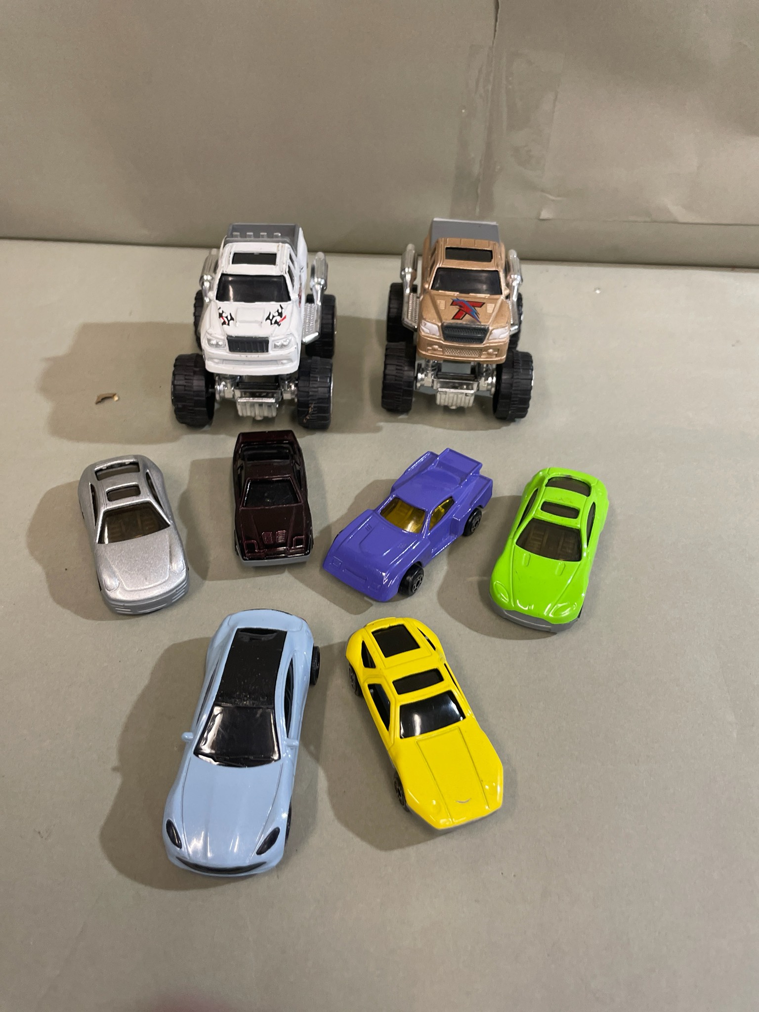 Assorted Die-Cast Toy Car Lot