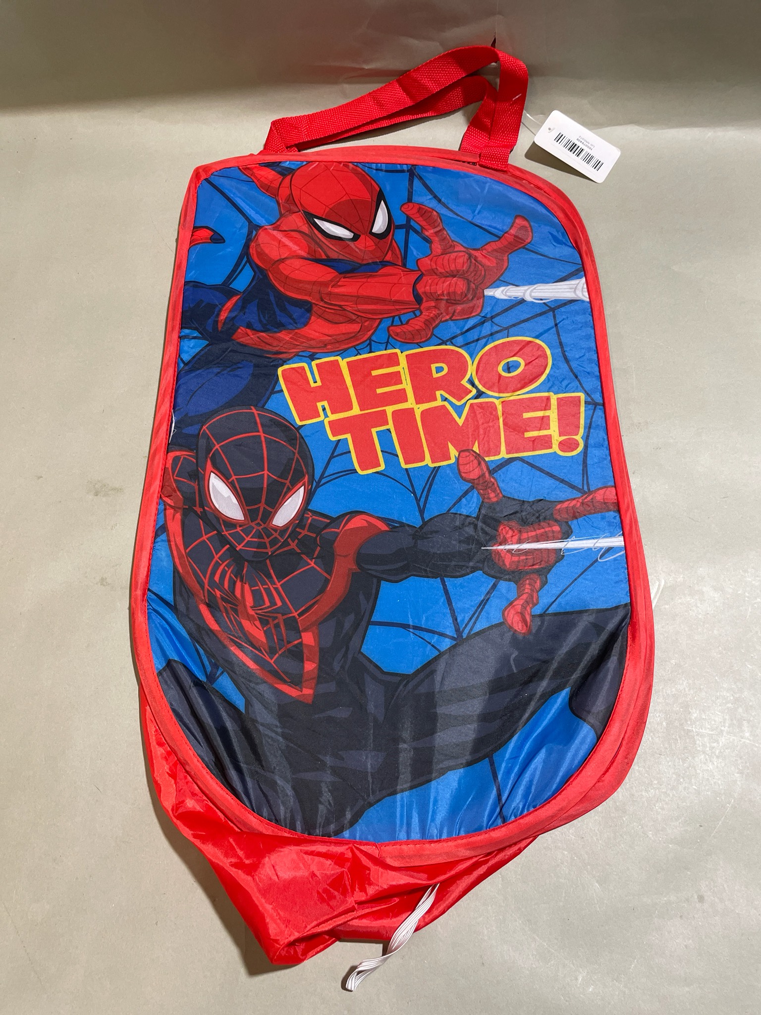 Spider-Man Red and Blue Collapsible Pop-Up Storage Hamper