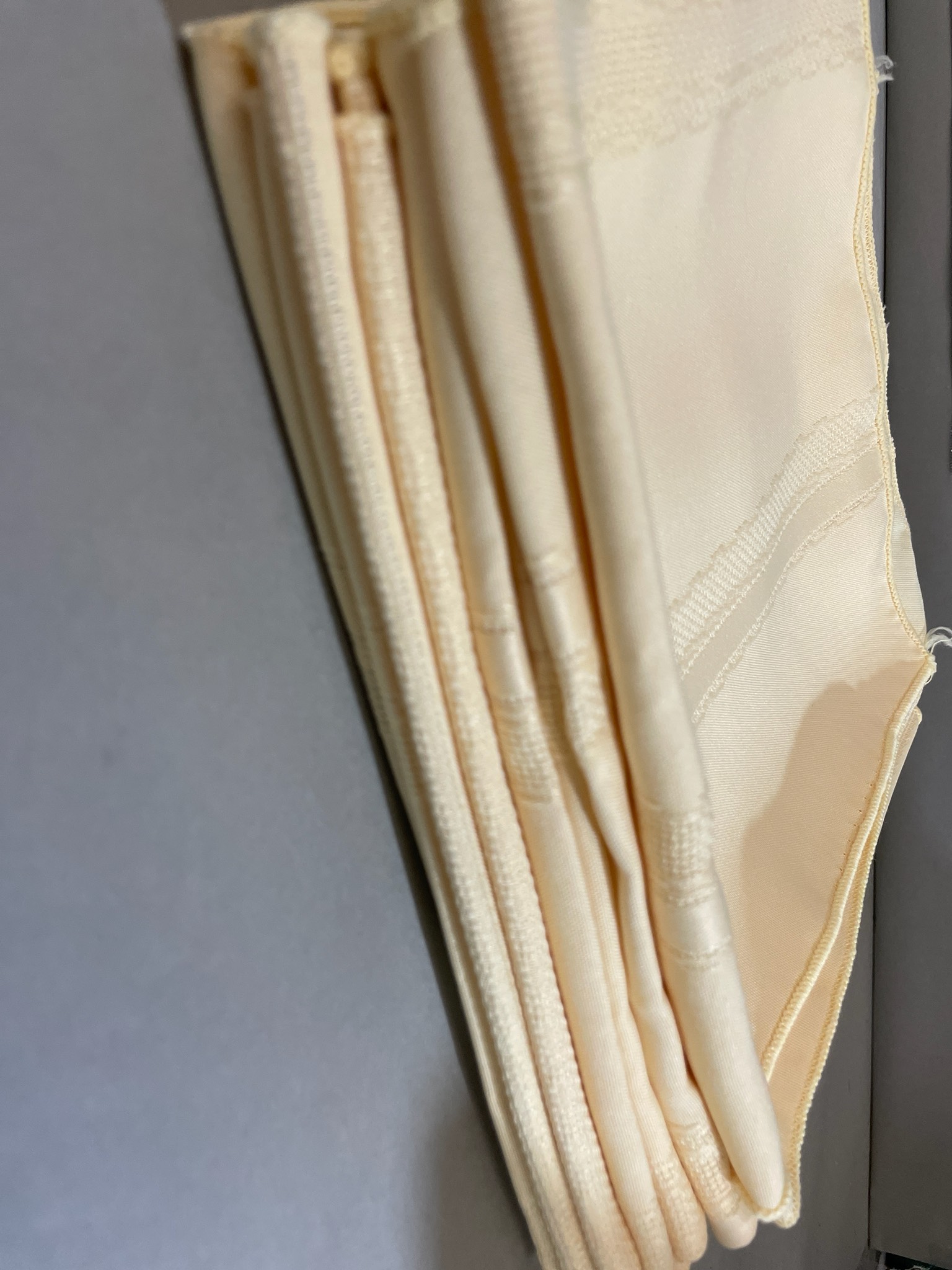 Ivory Header Tape Napkins