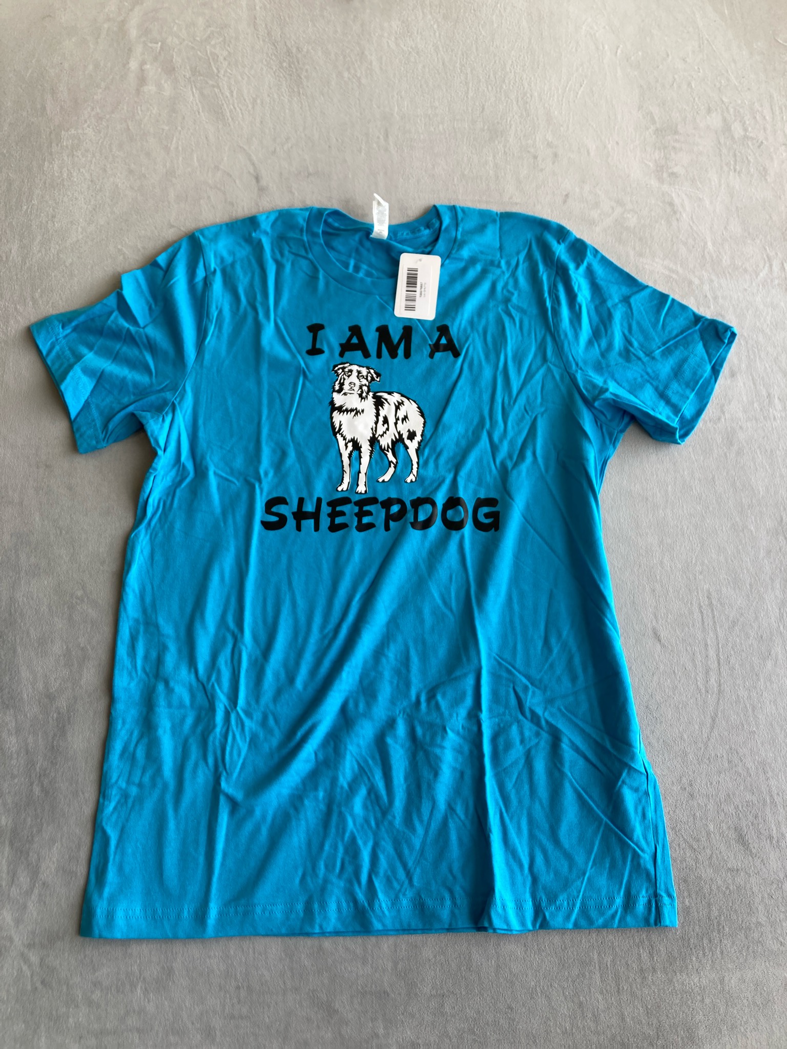 Bella+Canvas Turquoise Knit Jersey T-Shirt